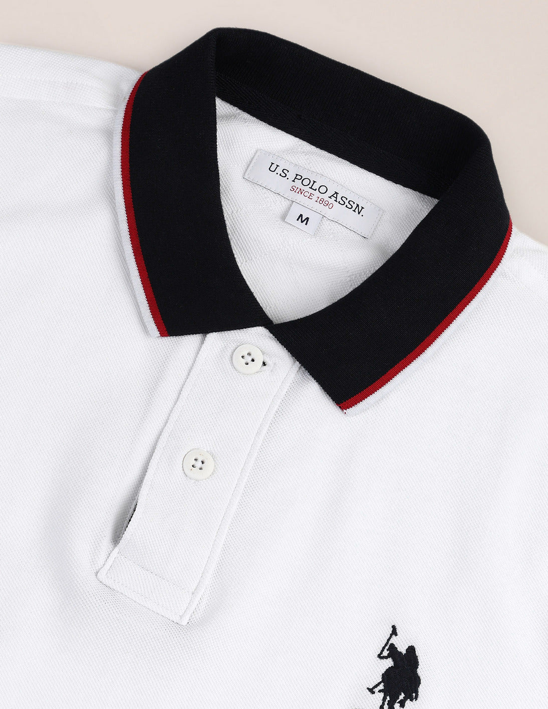 Slim Fit Short Sleeve Polo Shirt - Image 2