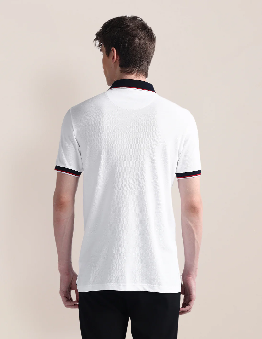 Slim Fit Short Sleeve Polo Shirt - Image 5