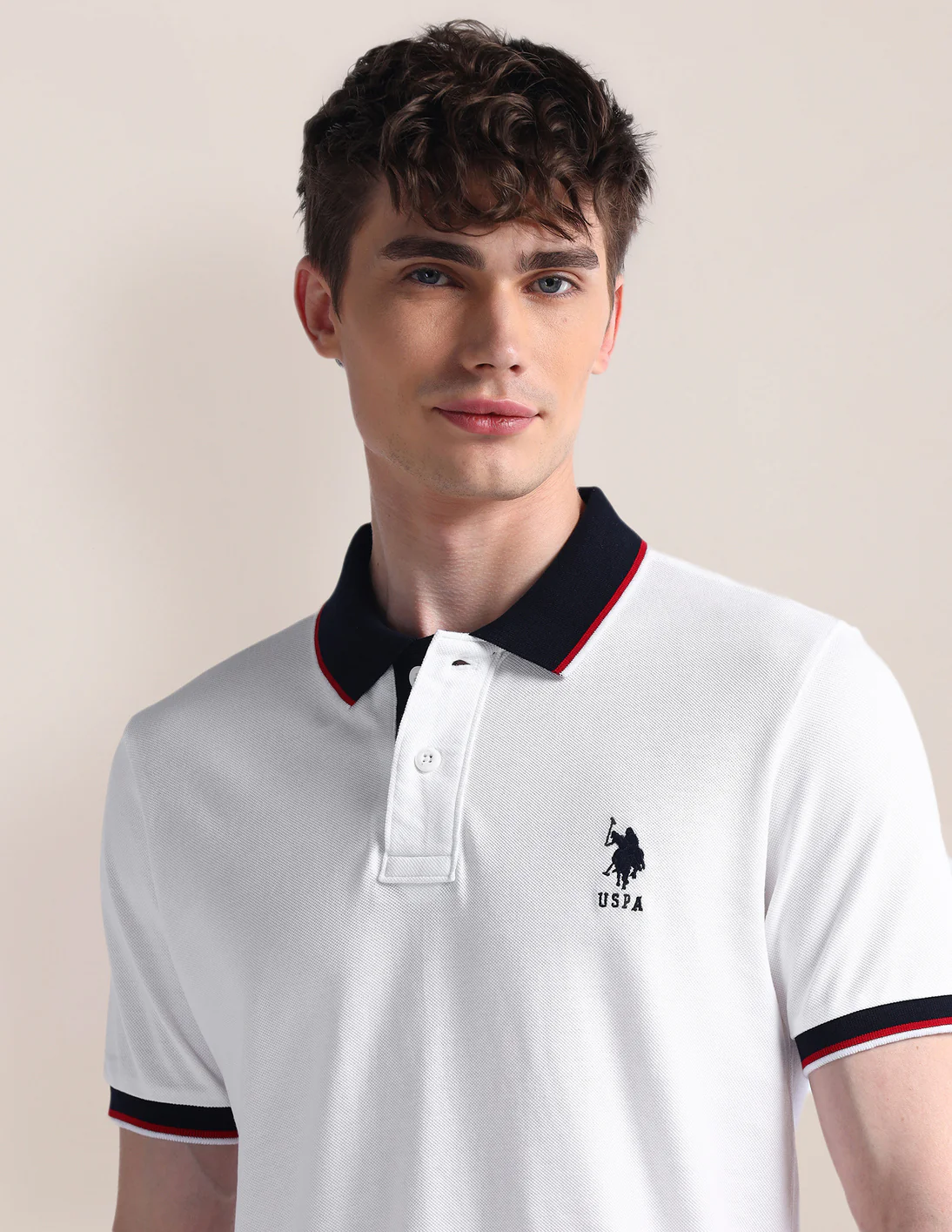 Slim Fit Short Sleeve Polo Shirt - Image 7