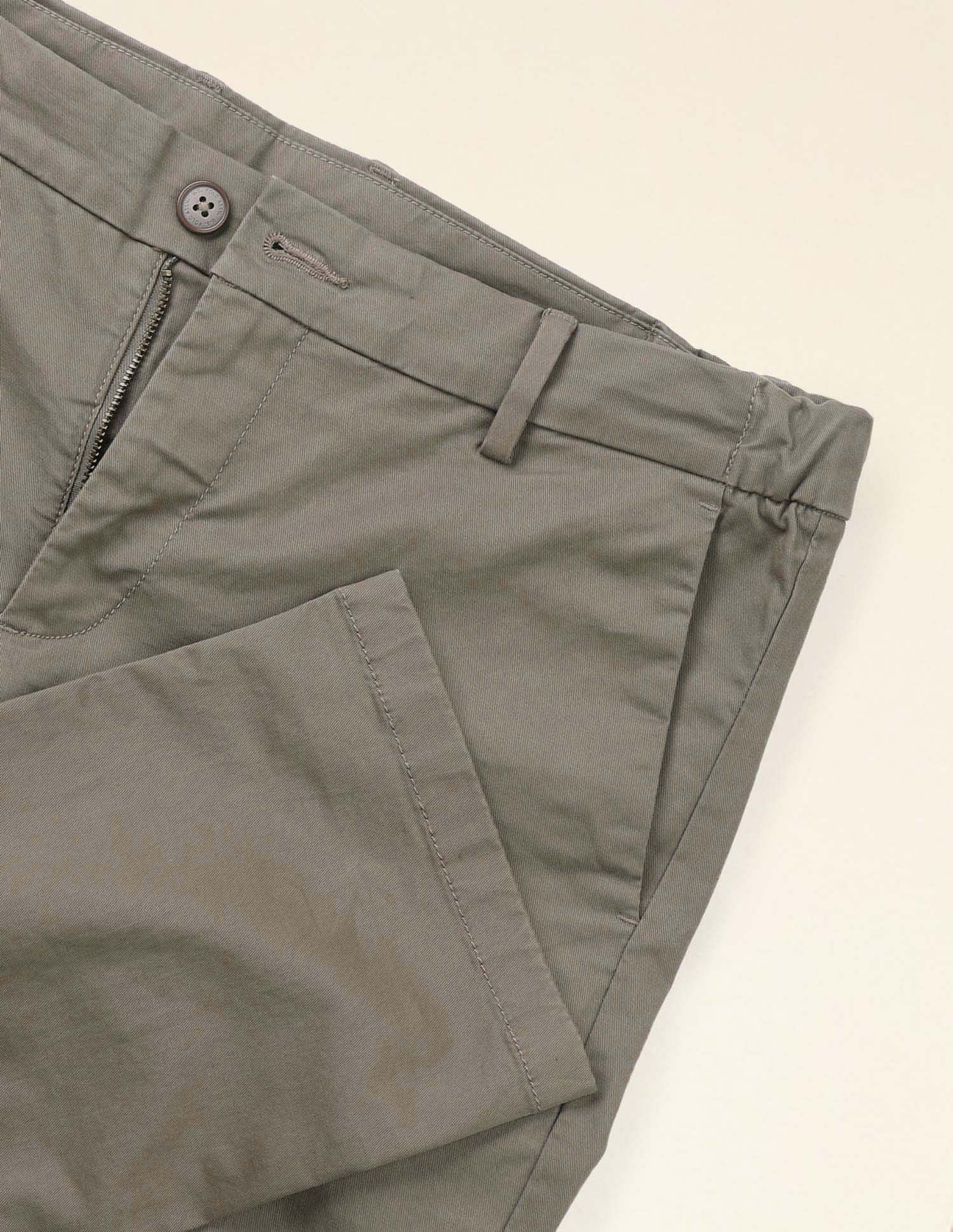 Slim Fit Solid Chinos - Image 9