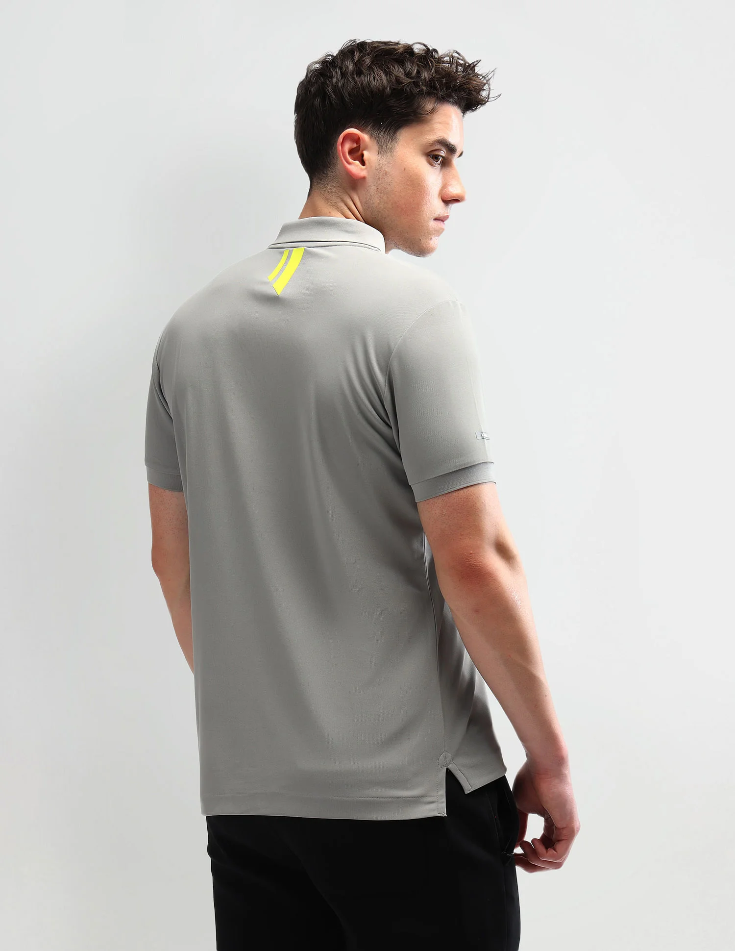 Slim Fit Solid Polo Shirt - Image 5