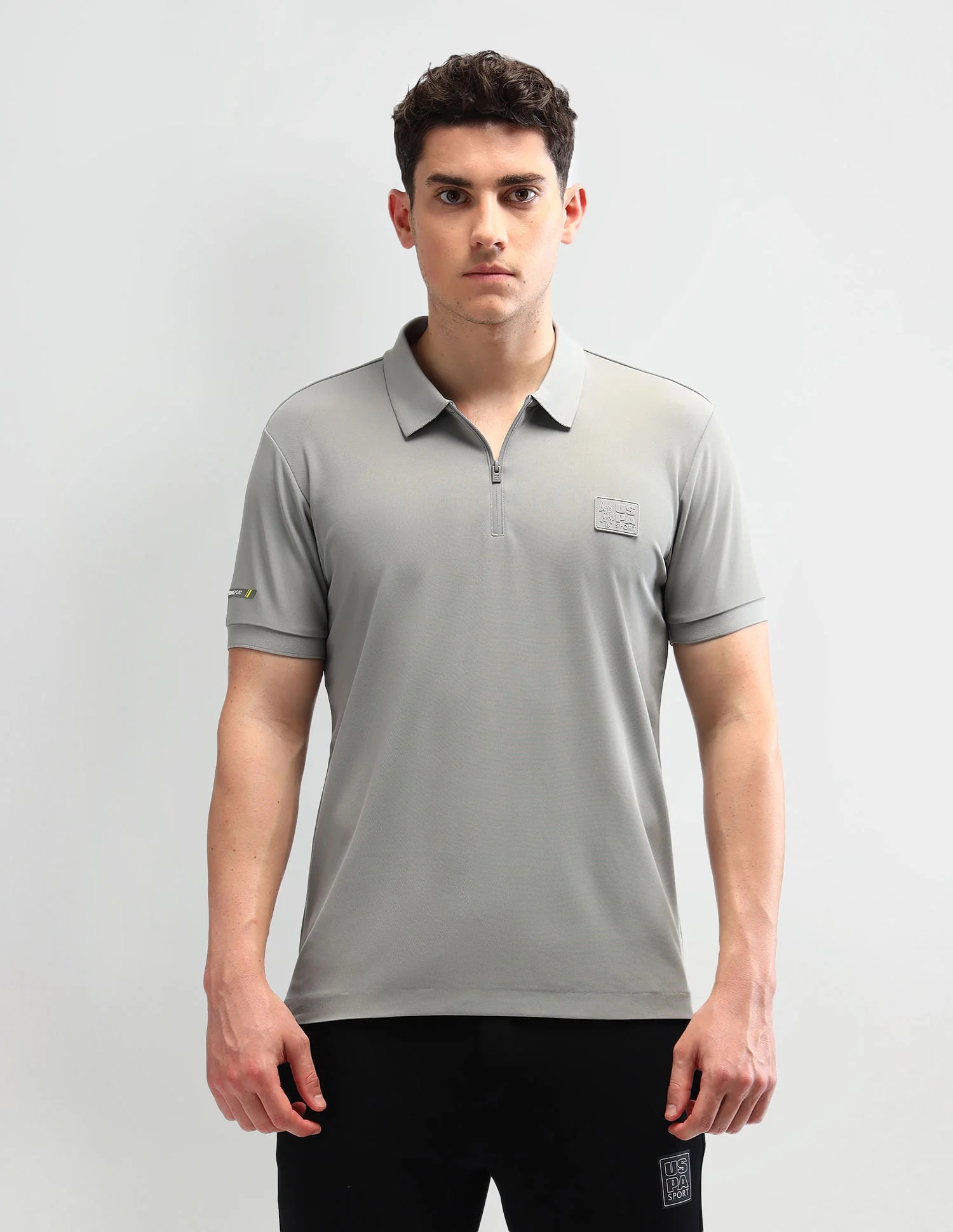Slim Fit Solid Polo Shirt - Image 6
