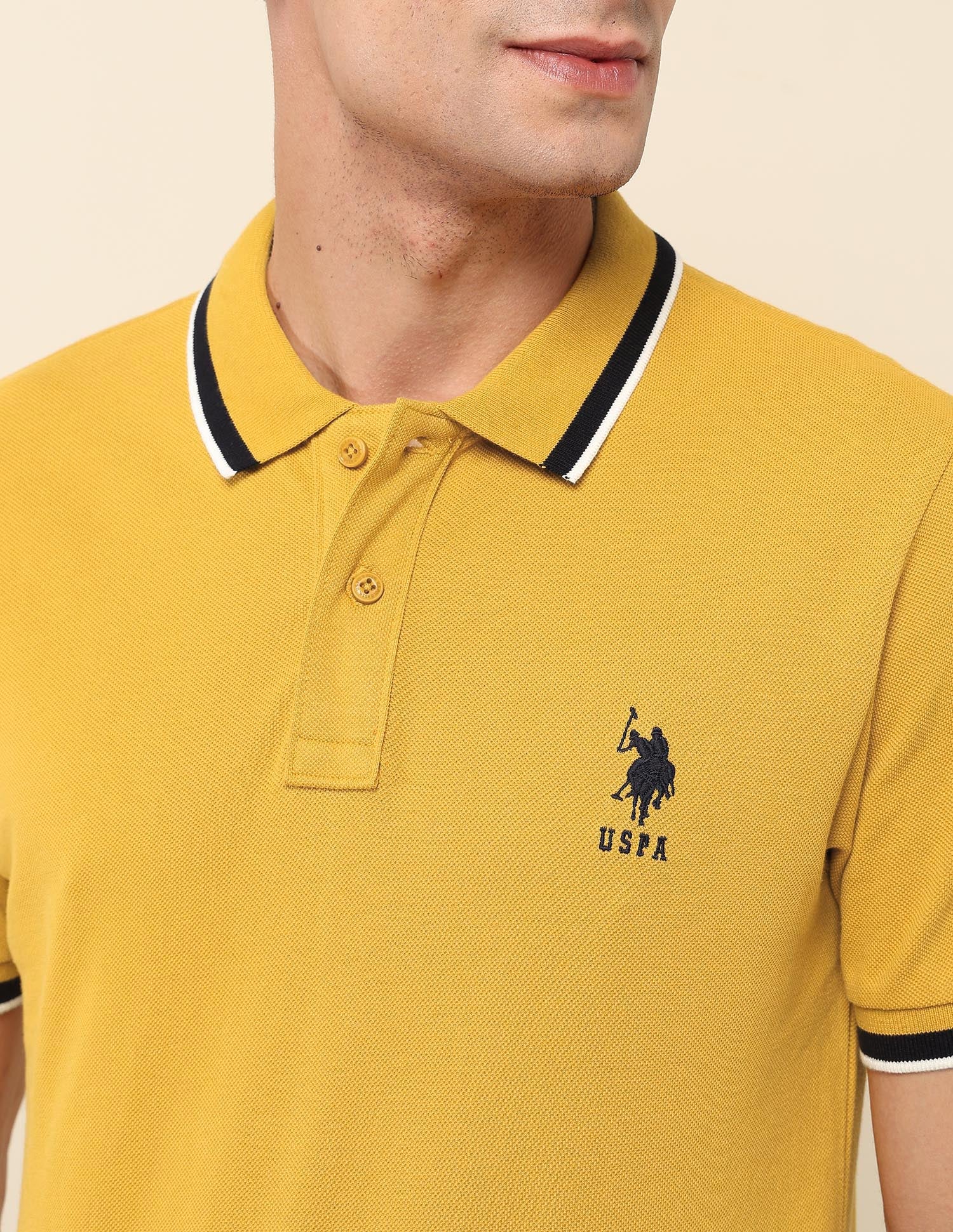 Slim Fit Solid Polo Shirt - Image 7