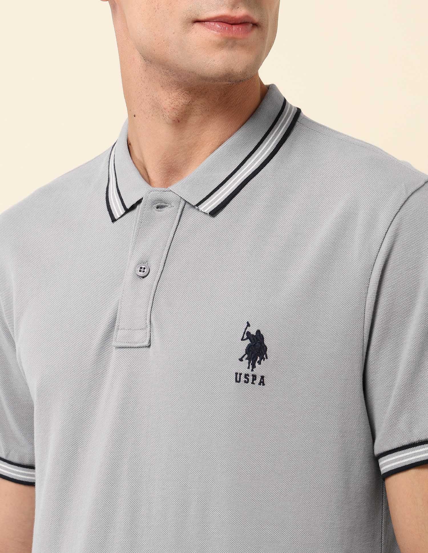 Slim Fit Solid Polo Shirt - Image 7