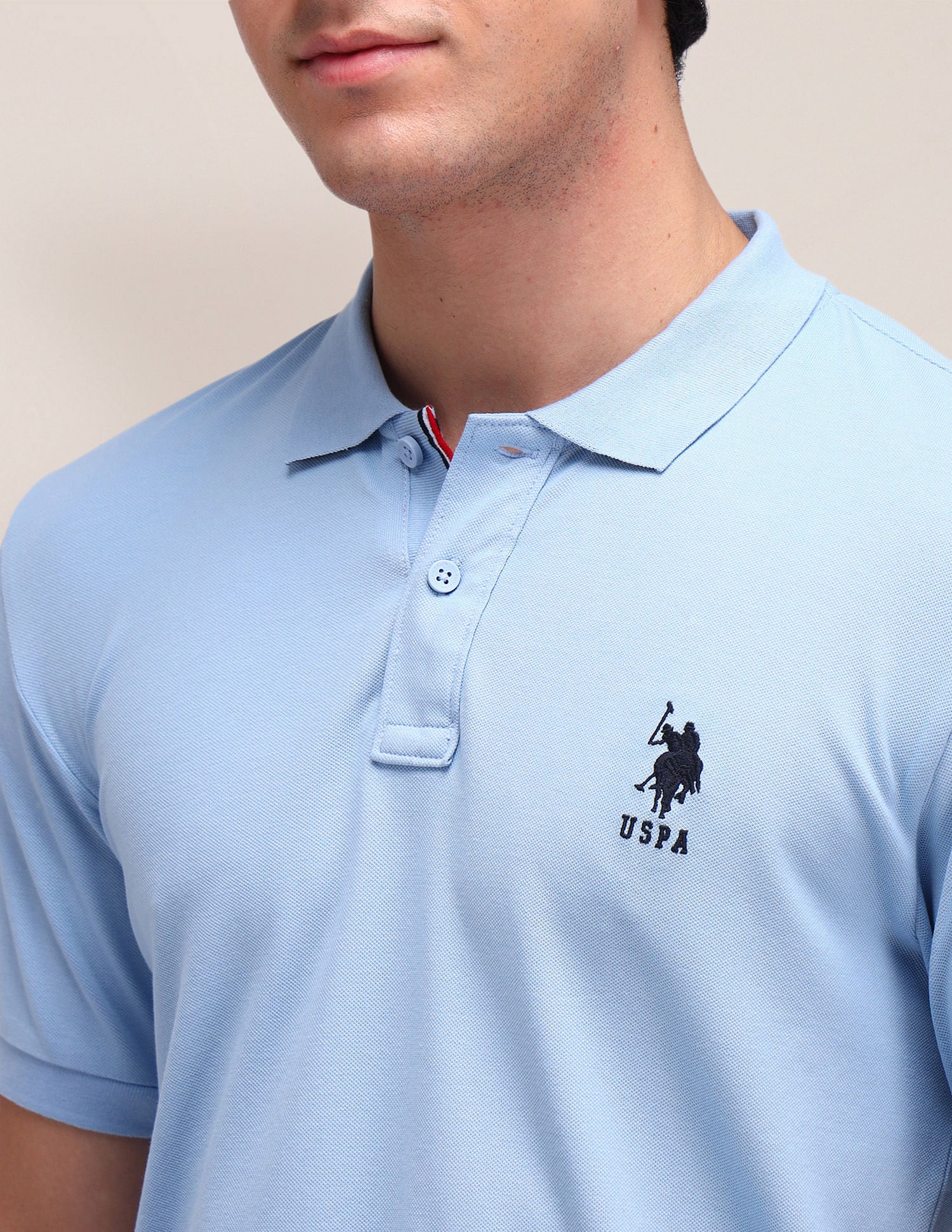 Slim Fit Solid Polo Shirt - Image 7