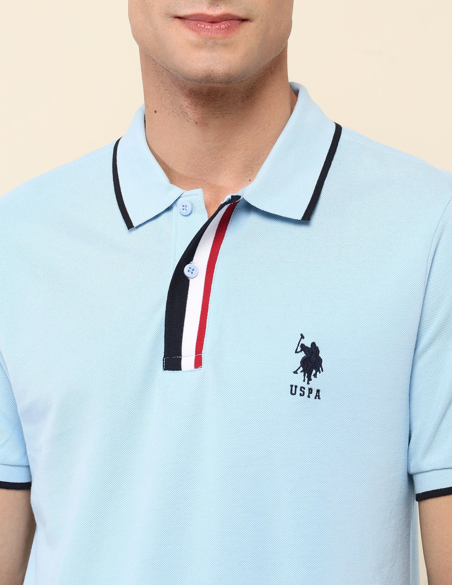 Slim Fit Solid Polo Shirt - Image 7