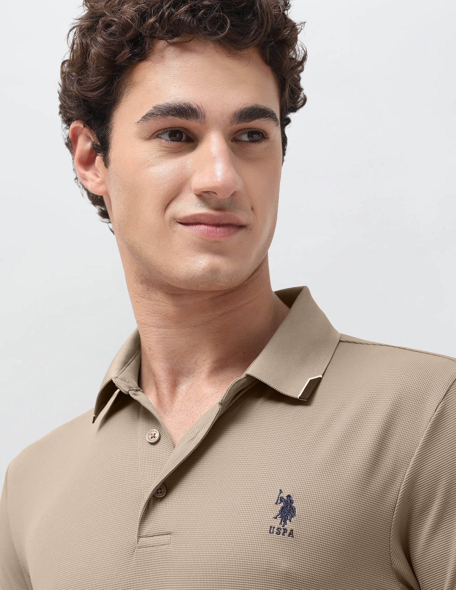 Slim Fit Solid Polo Shirt - Image 7