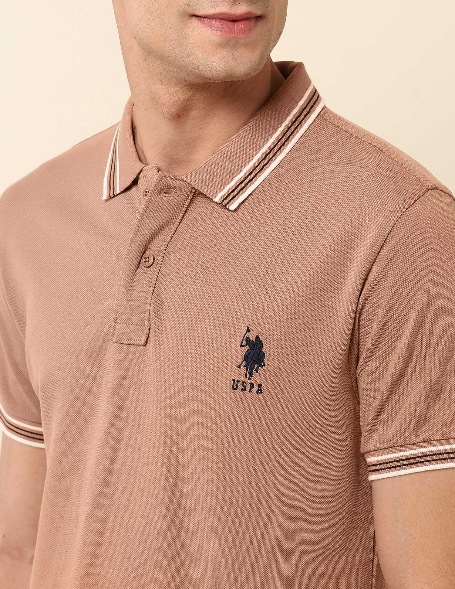 Slim Fit Solid Polo Shirt - Image 7