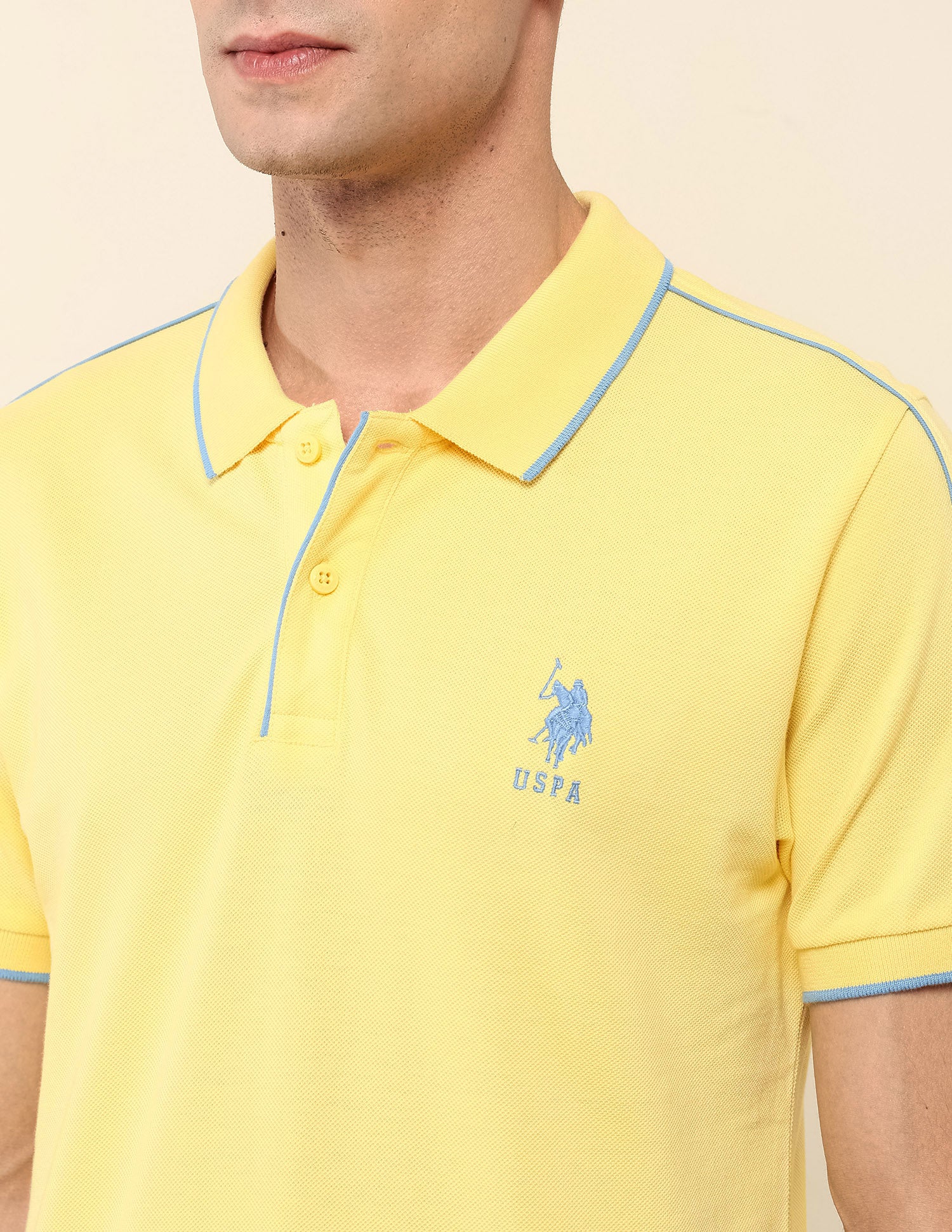 Slim Fit Solid Polo Shirt - Image 7
