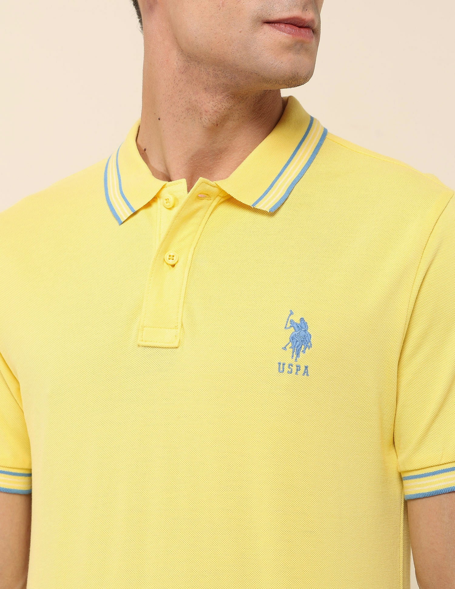 Slim Fit Solid Polo Shirt - Image 7