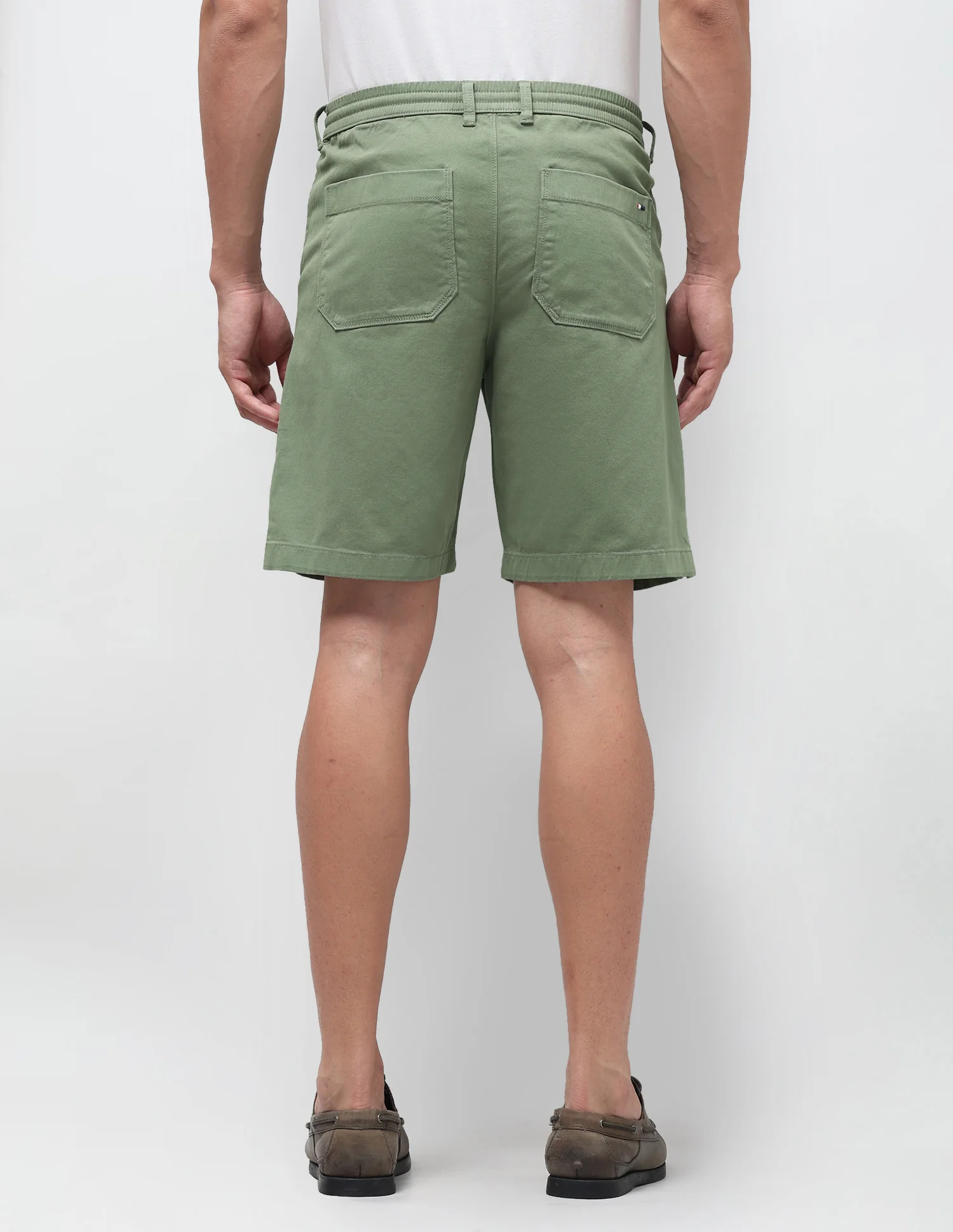Slim Fit Solid Shorts - Image 5
