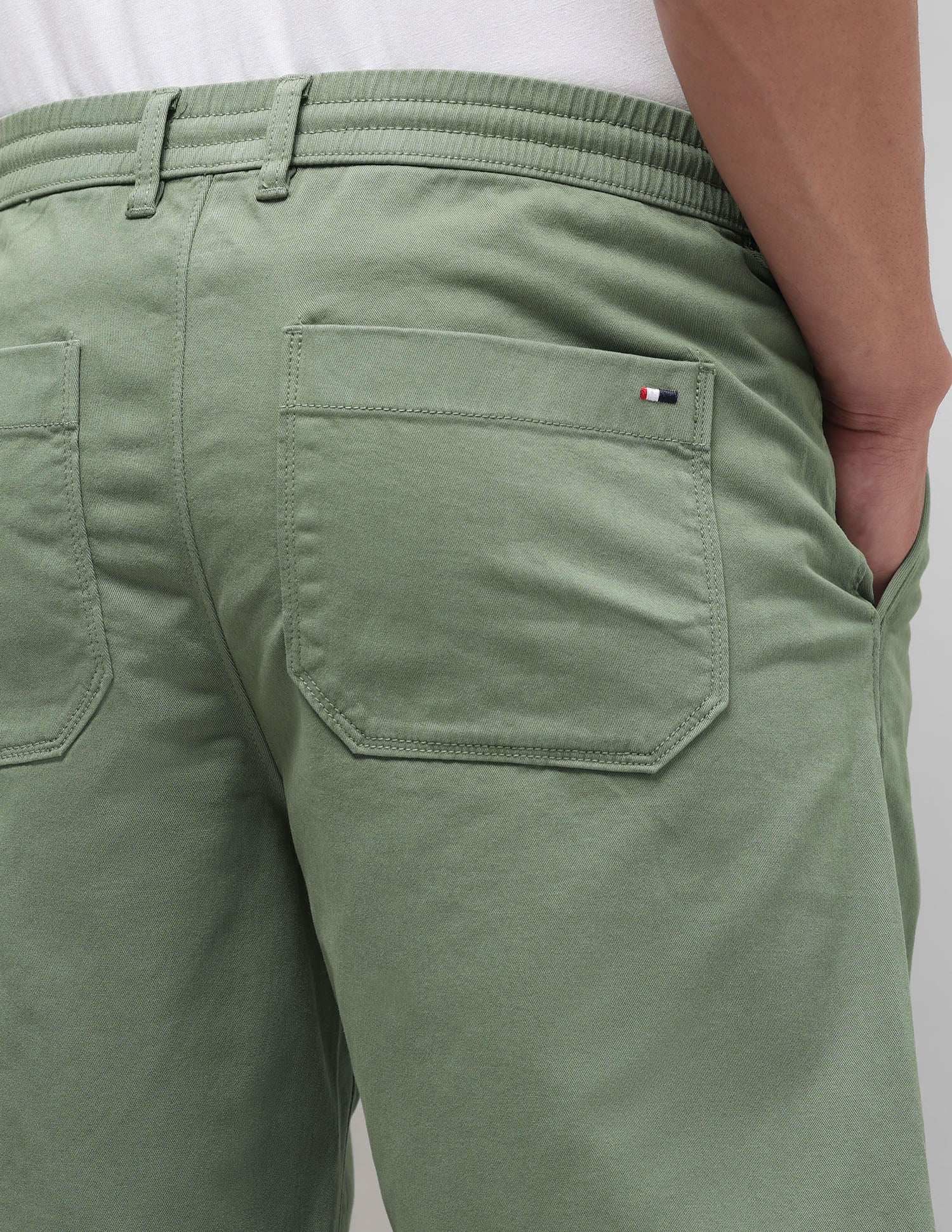 Slim Fit Solid Shorts - Image 8