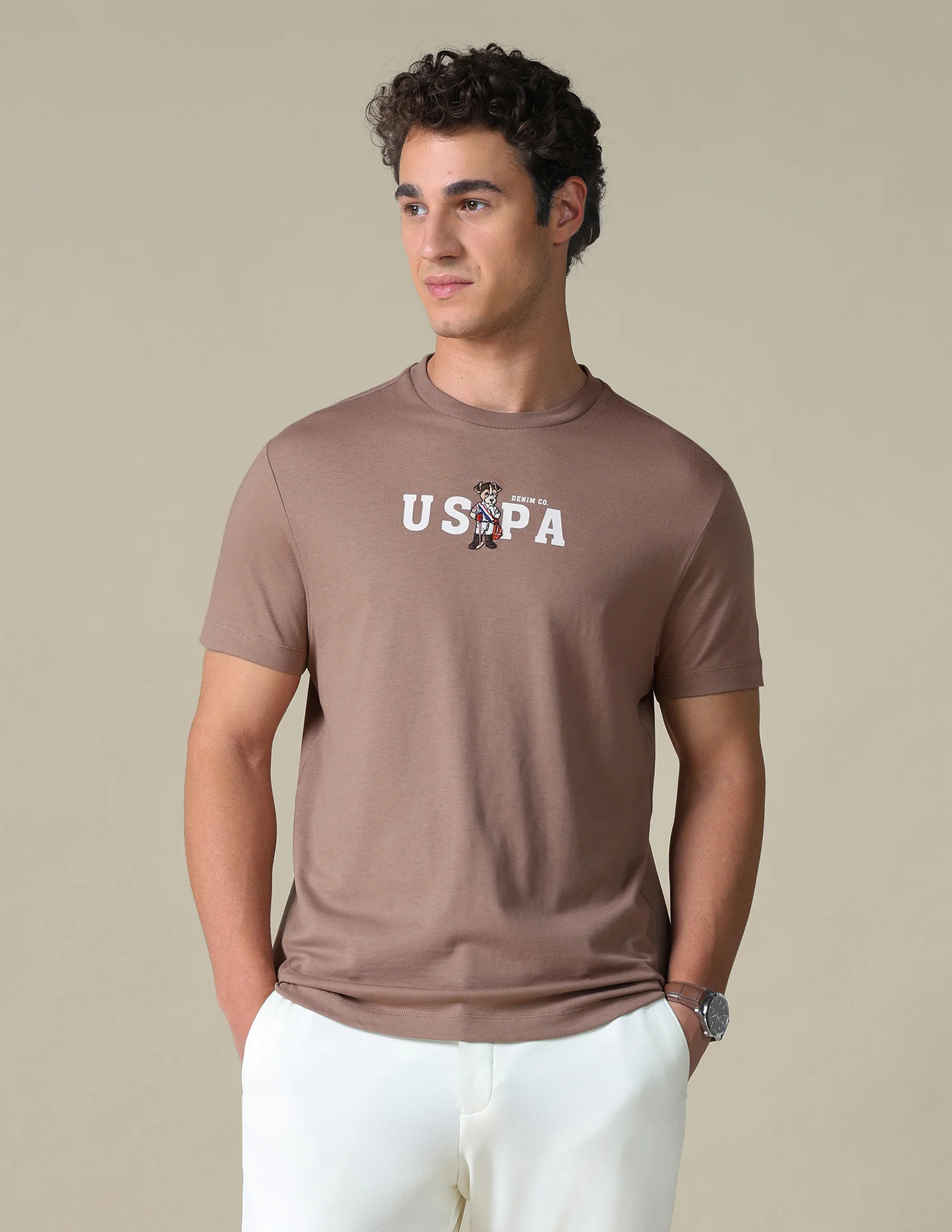 Slim Fit Solid T-Shirt