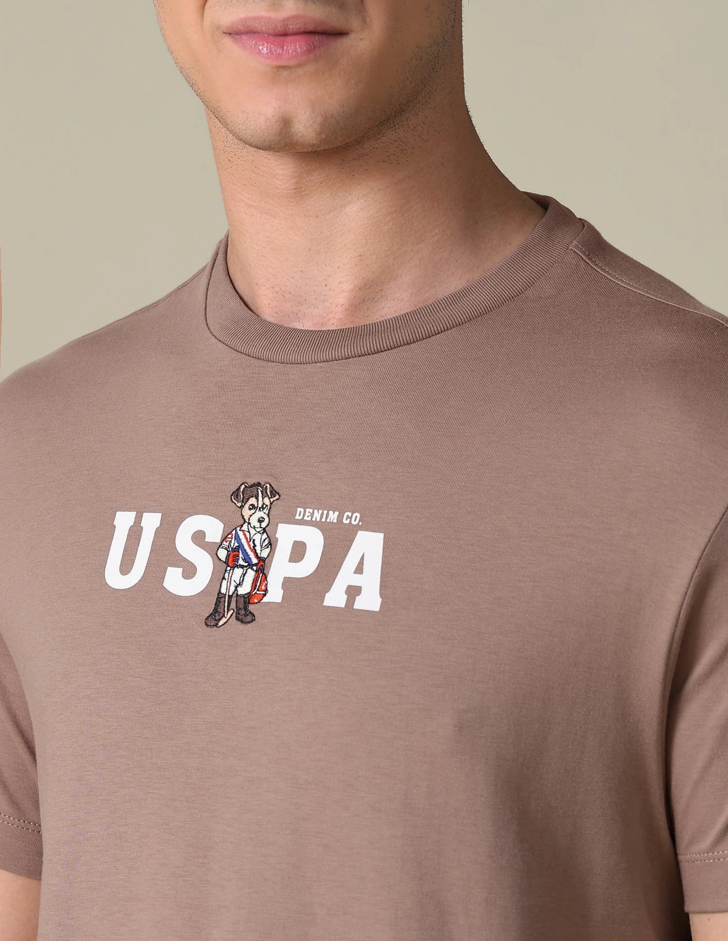 Slim Fit Solid T-Shirt - Image 7