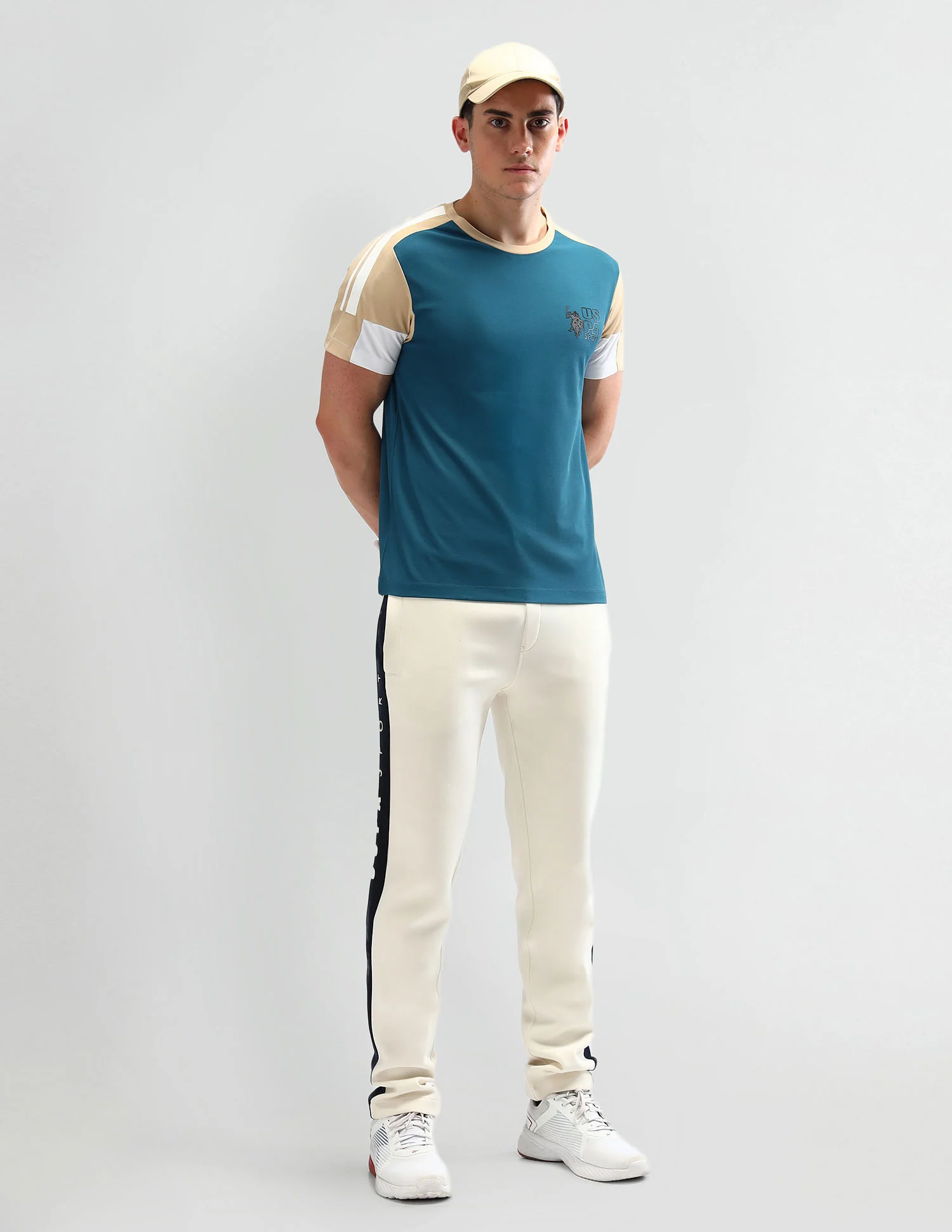 Slim Fit Solid T-Shirt - Image 3