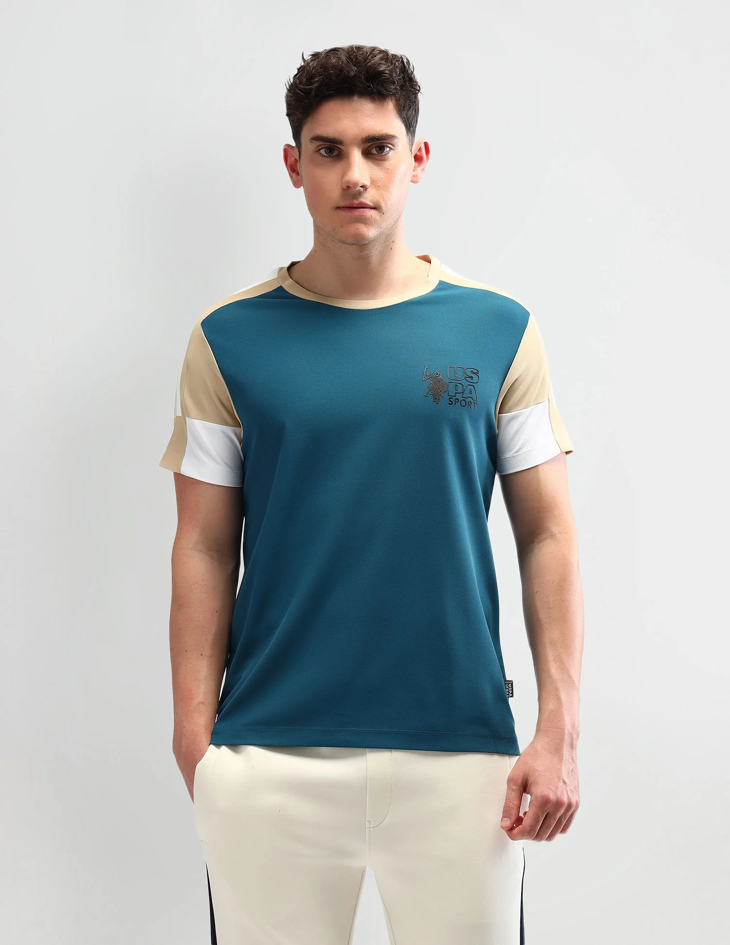 Slim Fit Solid T-Shirt - Image 6