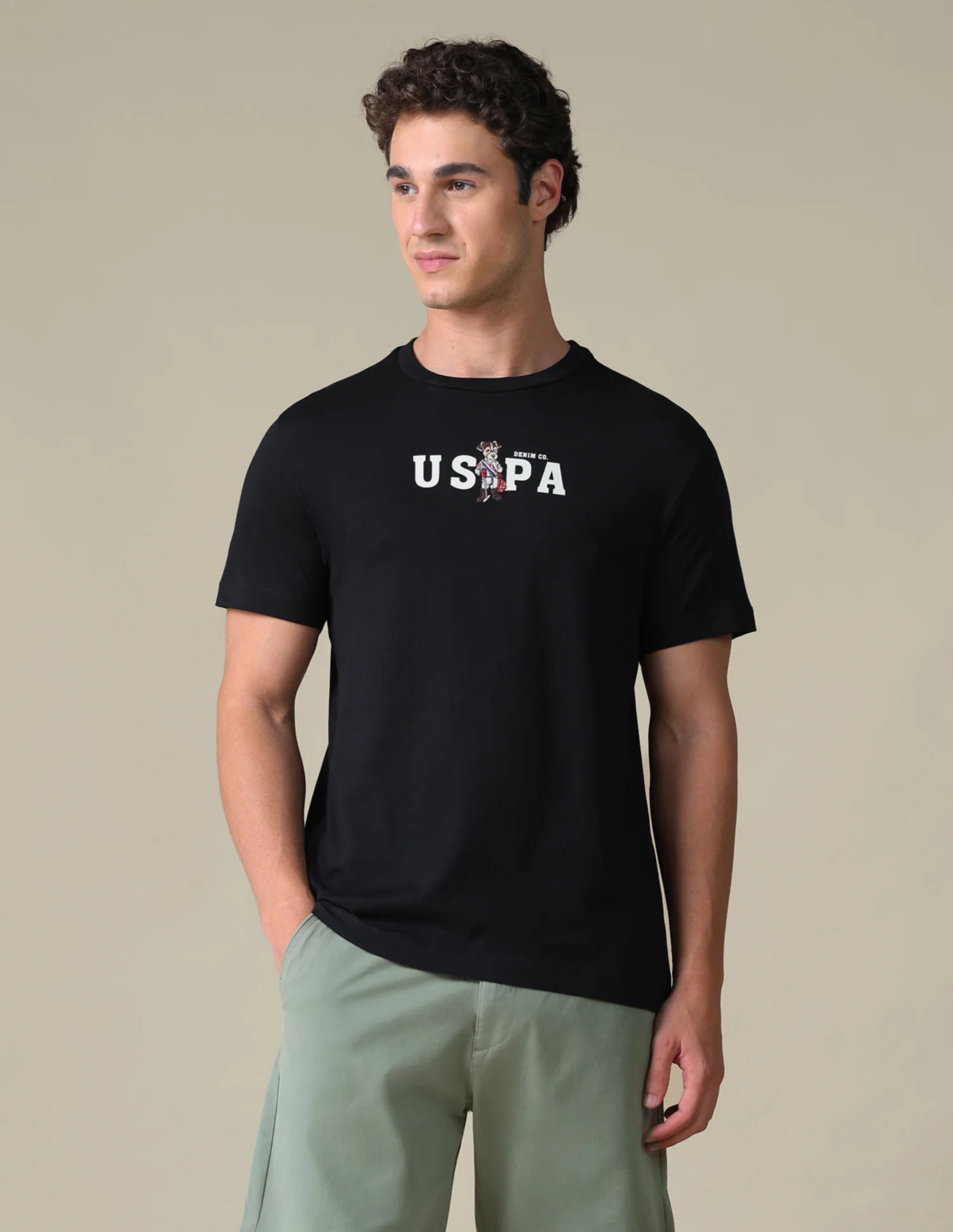 Slim Fit Solid T-Shirt - Image 6
