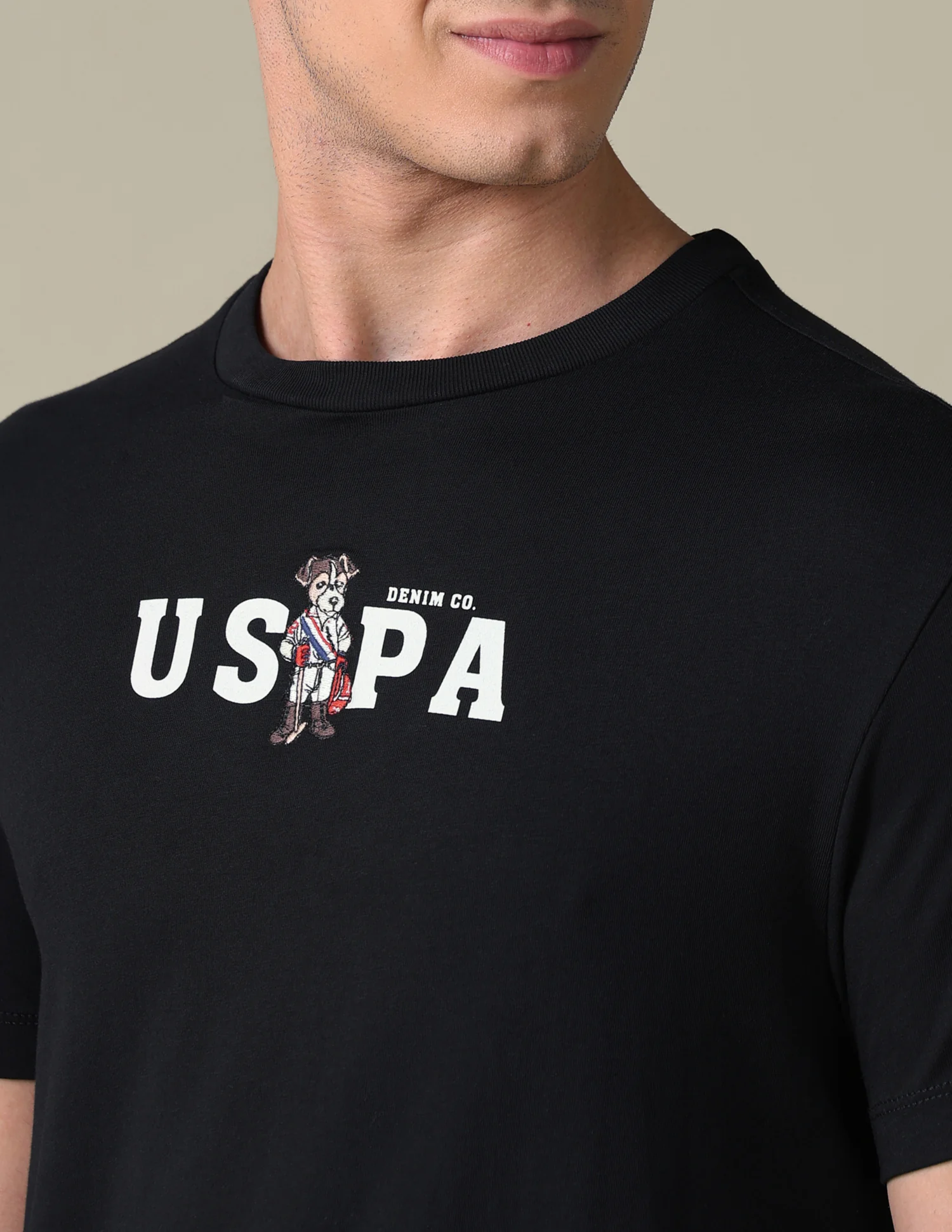 Slim Fit Solid T-Shirt - Image 7