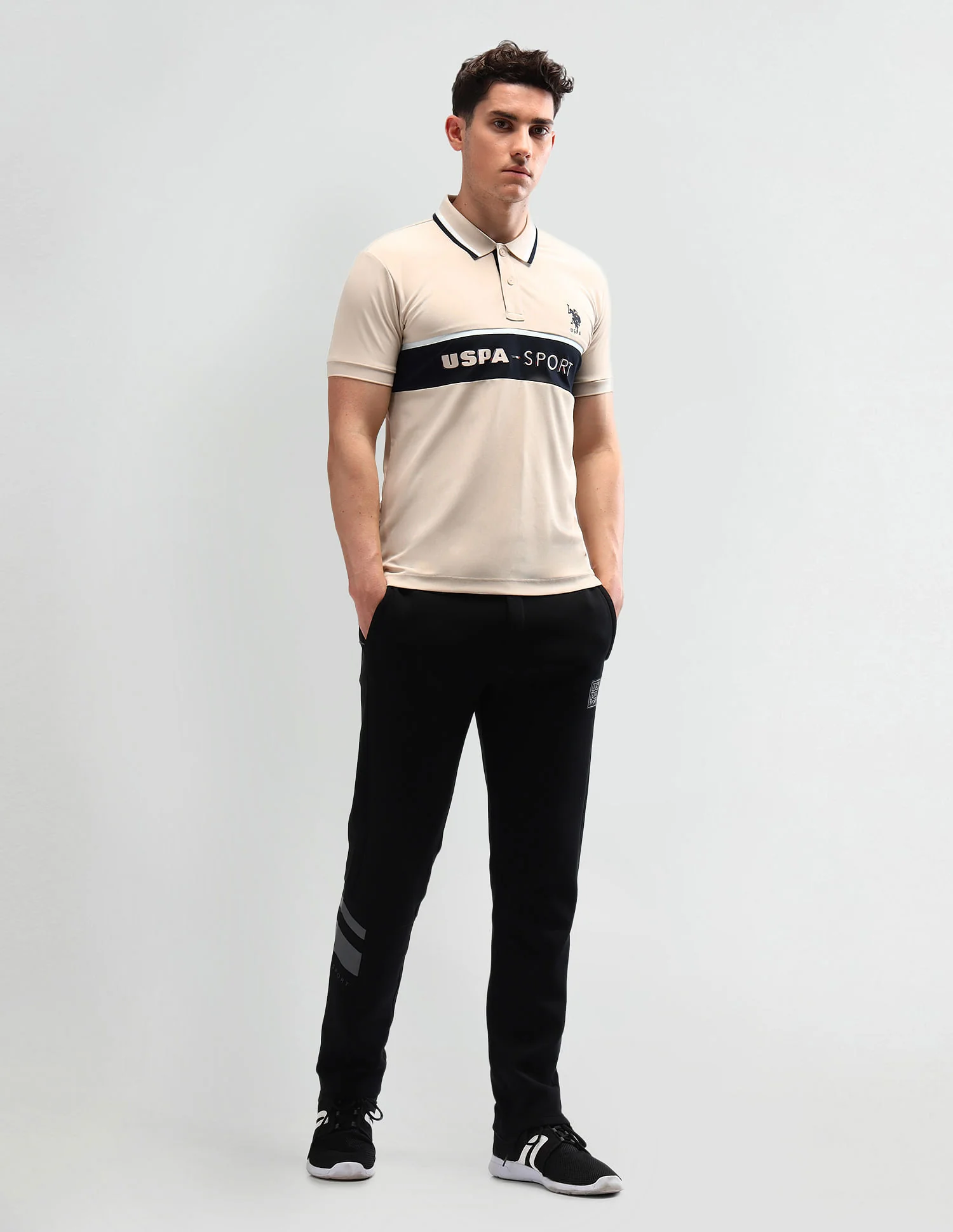 Slim Fit Striped Polo Shirt - Image 3
