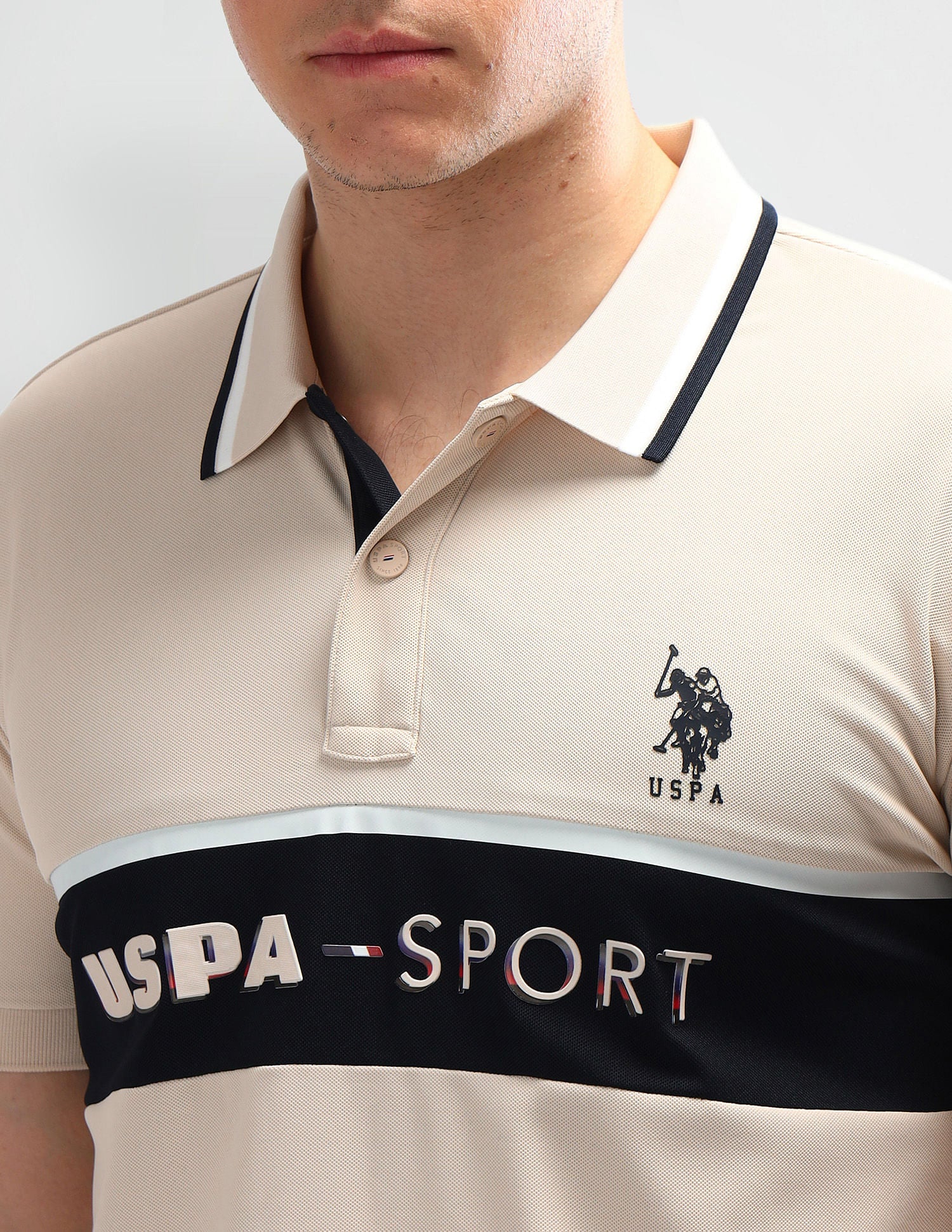 Slim Fit Striped Polo Shirt - Image 7