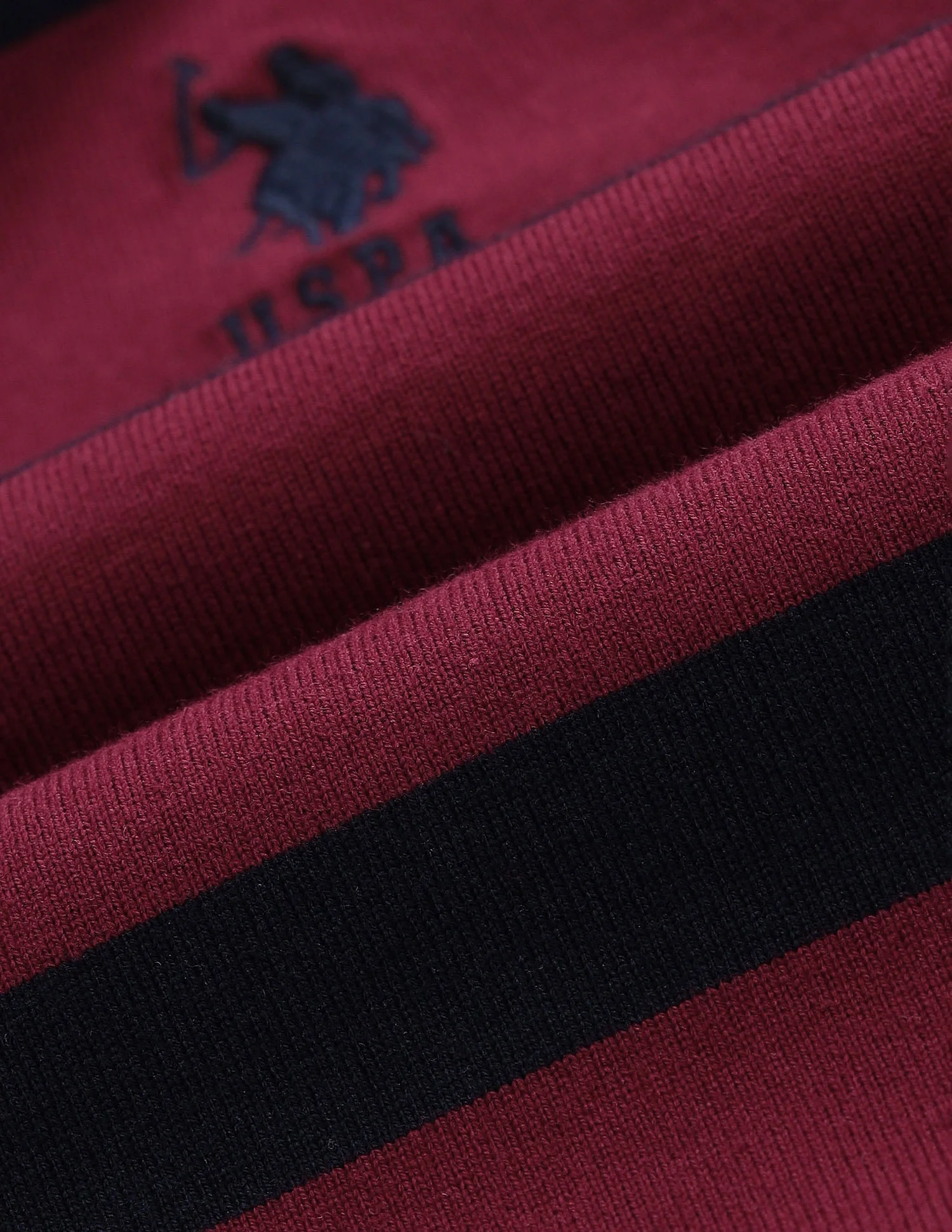Slim Fit Striped Polo Shirt - Image 2