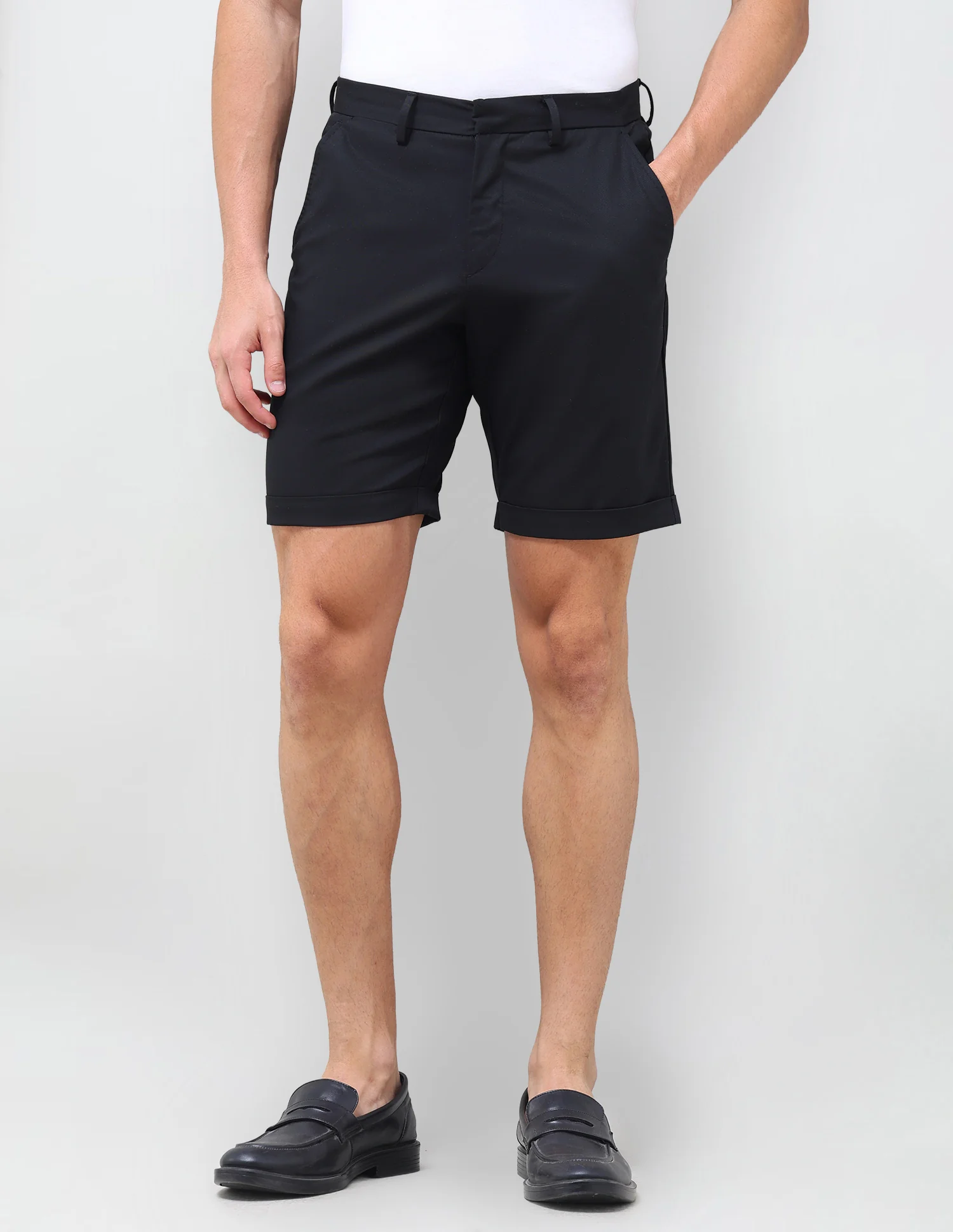 Slim Fit Twill Chino Shorts - Image 6