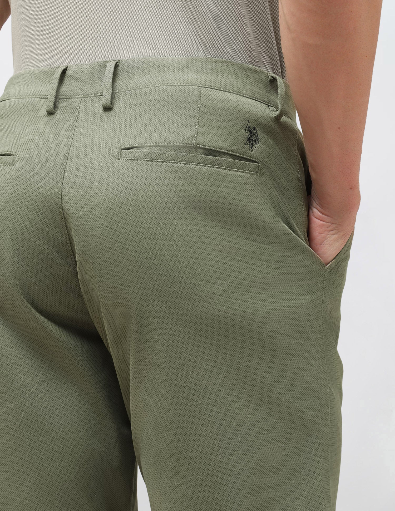 Slim Fit Twill Shorts - Image 8