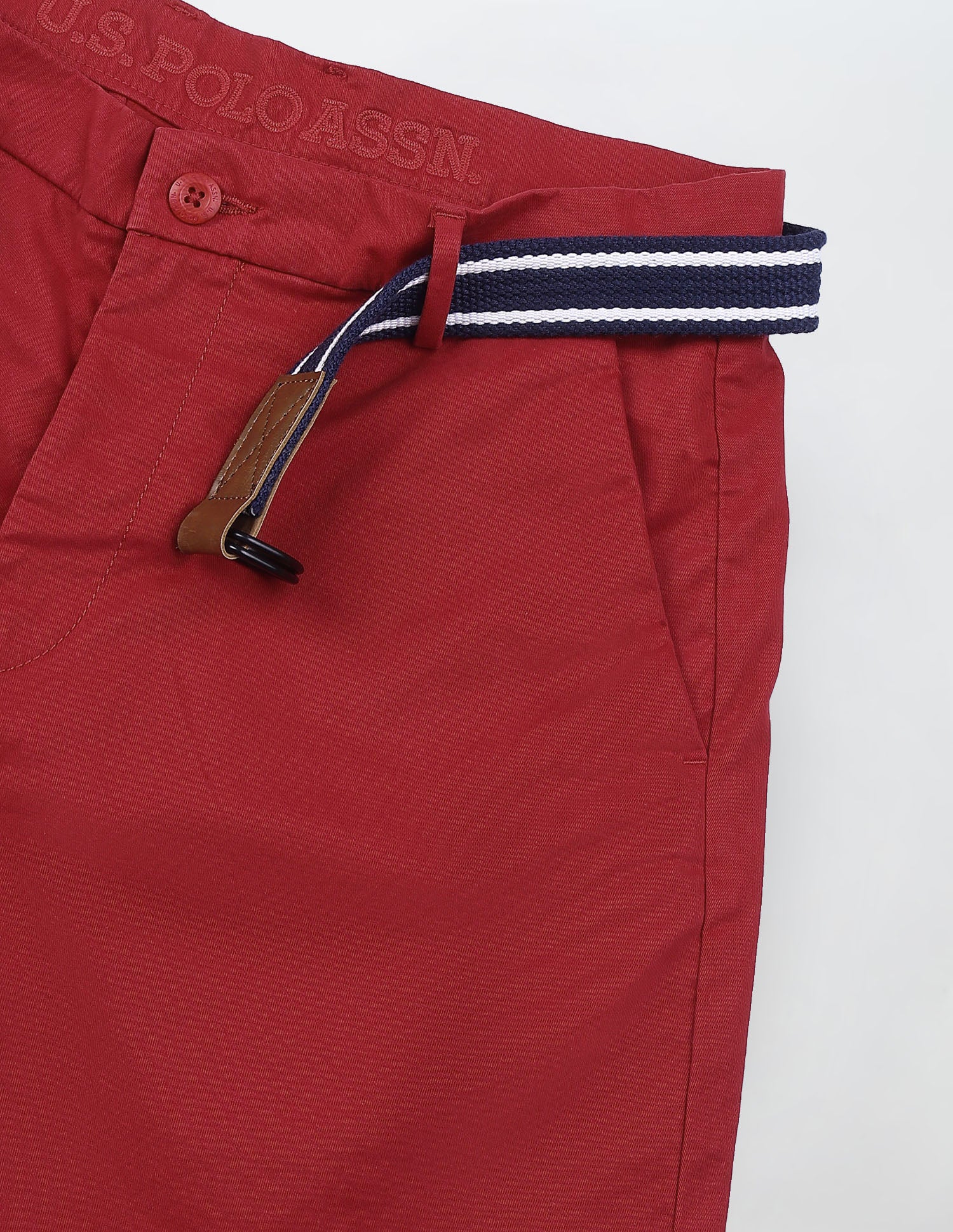 Slim Fit Twill Shorts - Image 10
