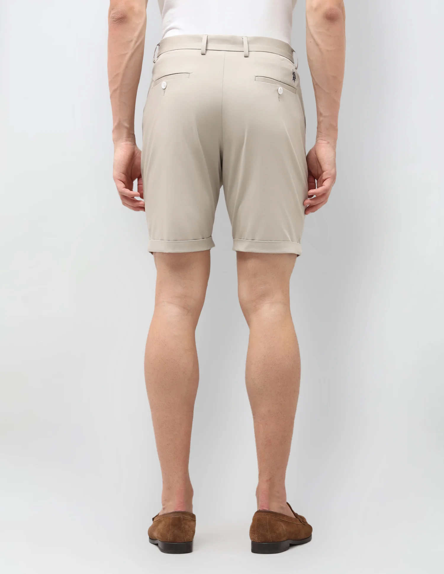 Slim Fit Twill Shorts - Image 5