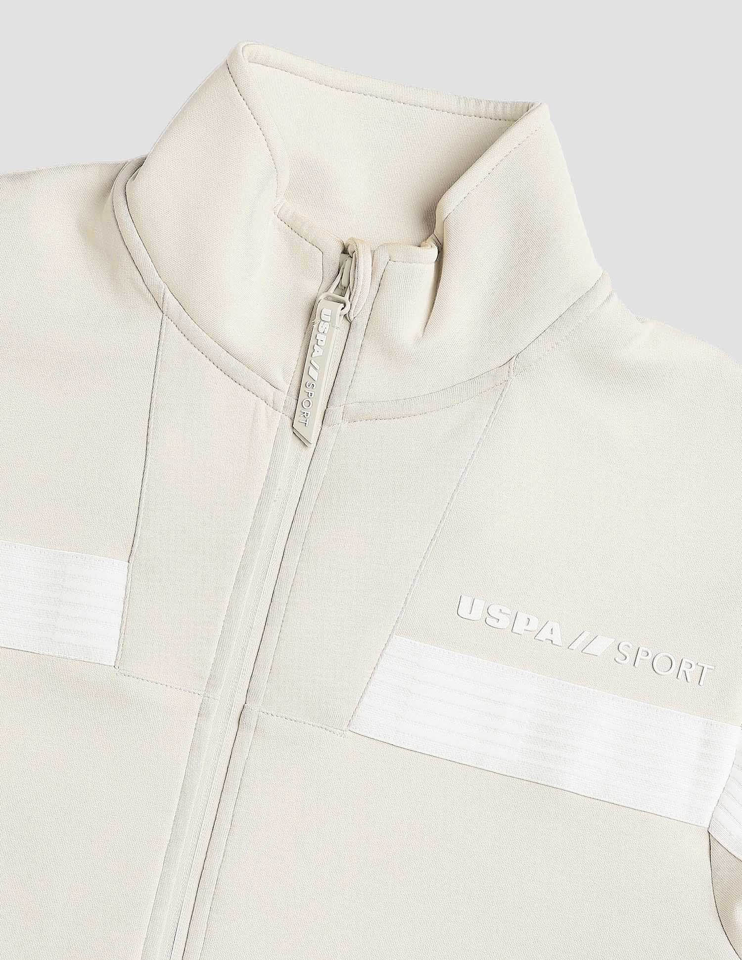 Slim Fit Zipper Active Sweatshirt - Image 8