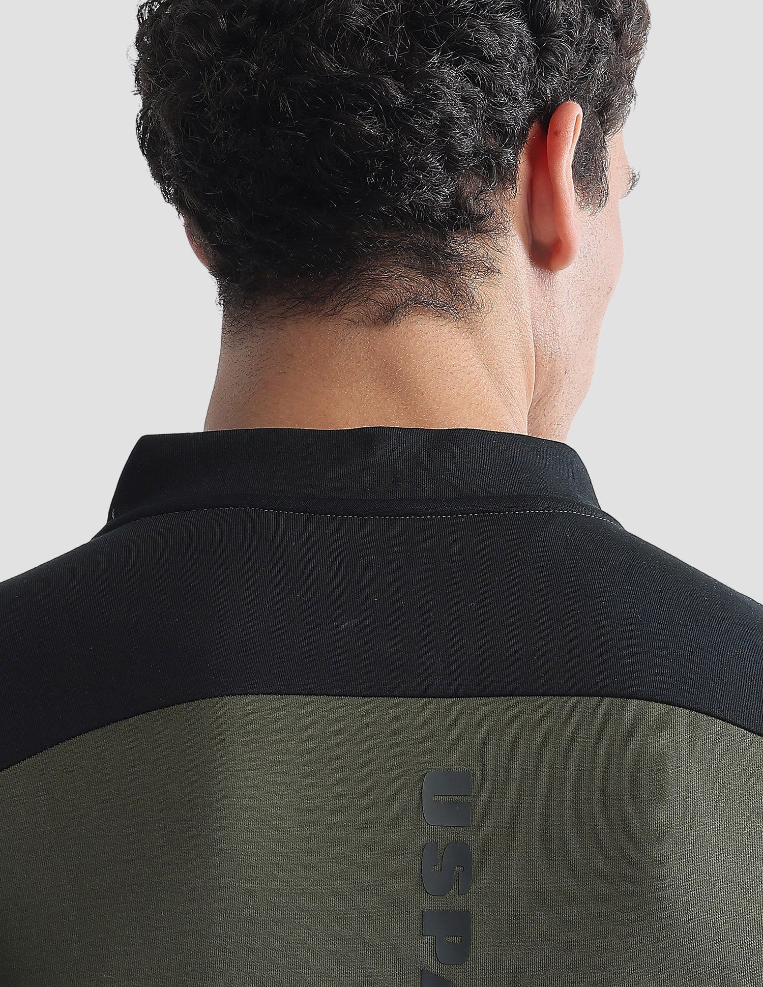 Slim Fit Zipper Active Sweatshirt - Image 8