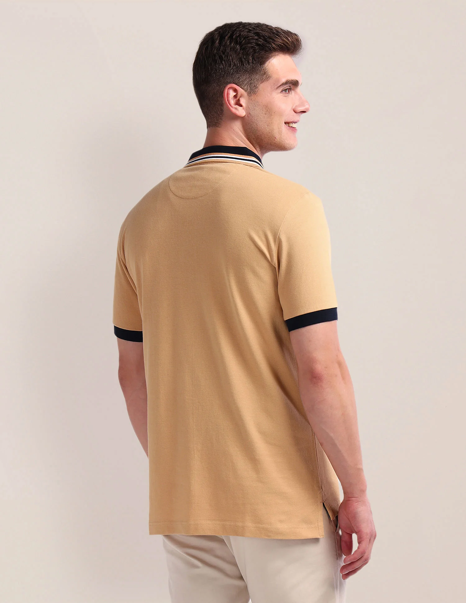 Slim Pique Polo Shirt - Image 5