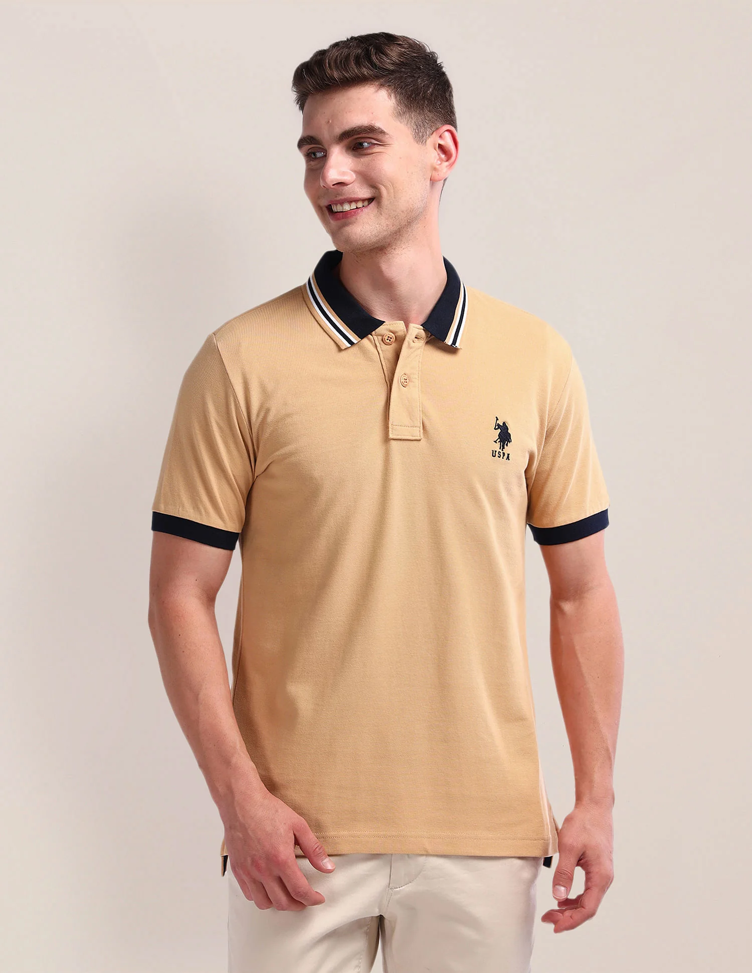 Slim Pique Polo Shirt - Image 6