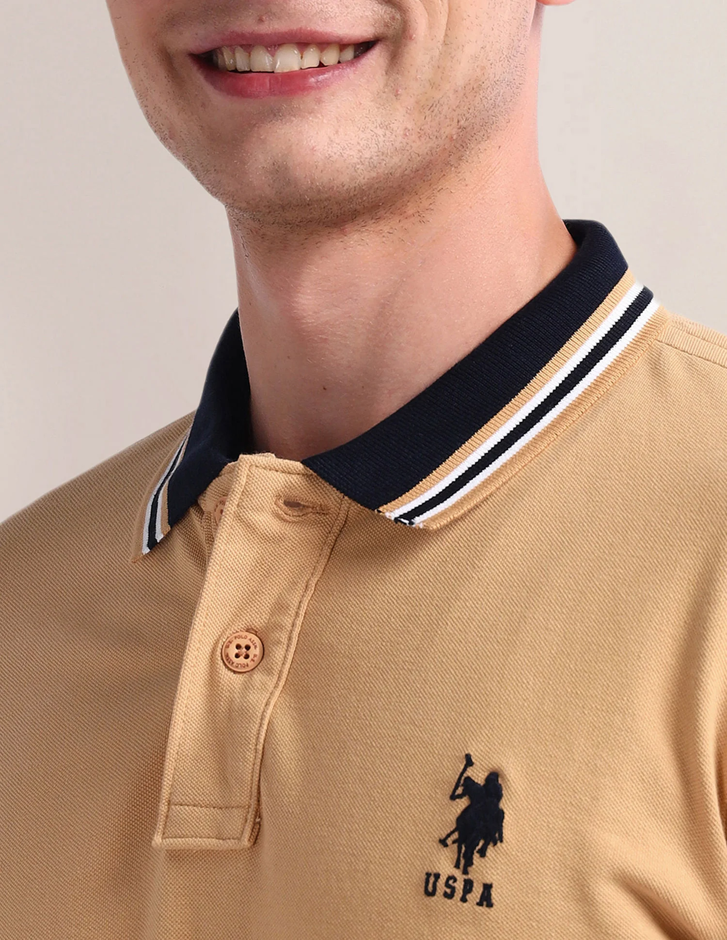 Slim Pique Polo Shirt - Image 7