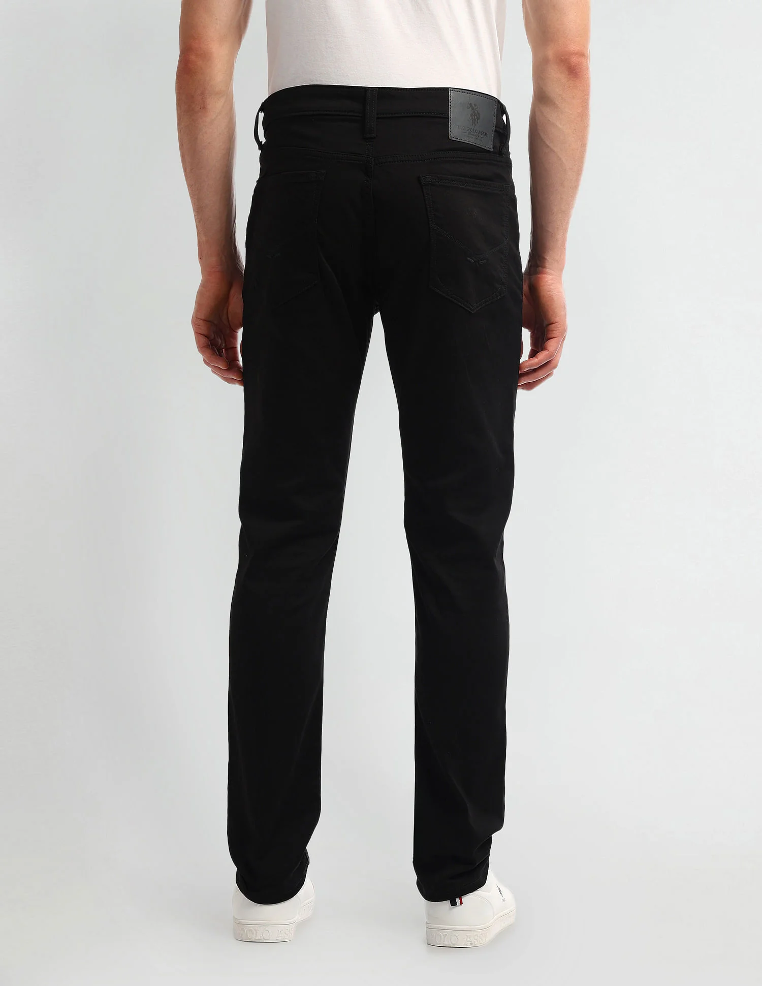 Slim Tapered Black Jeans - Image 4