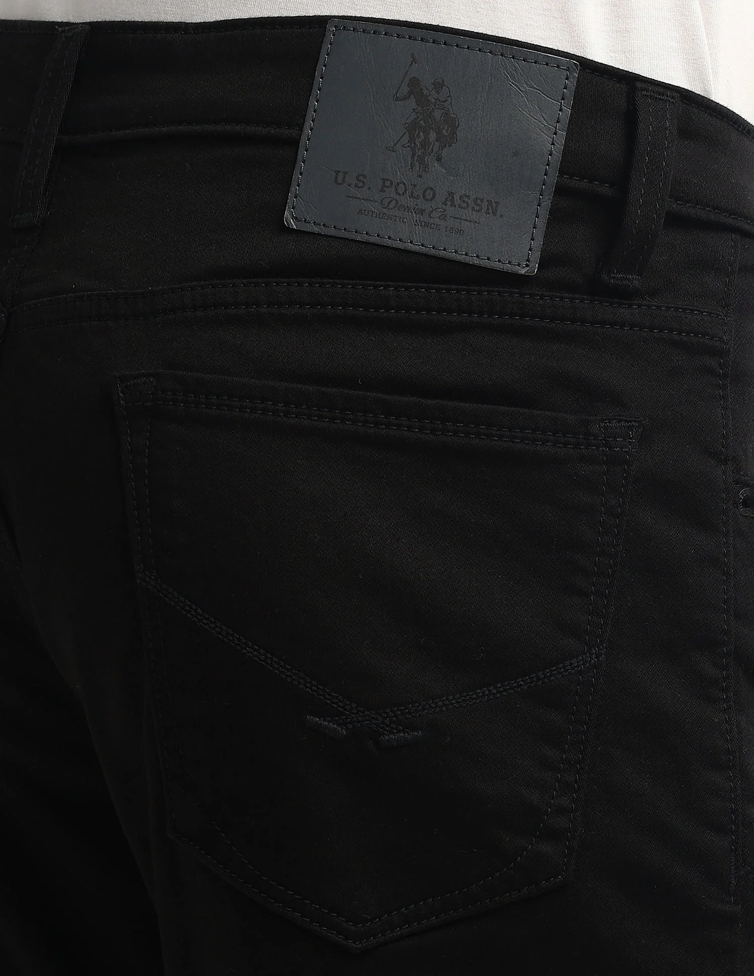 Slim Tapered Black Jeans - Image 6