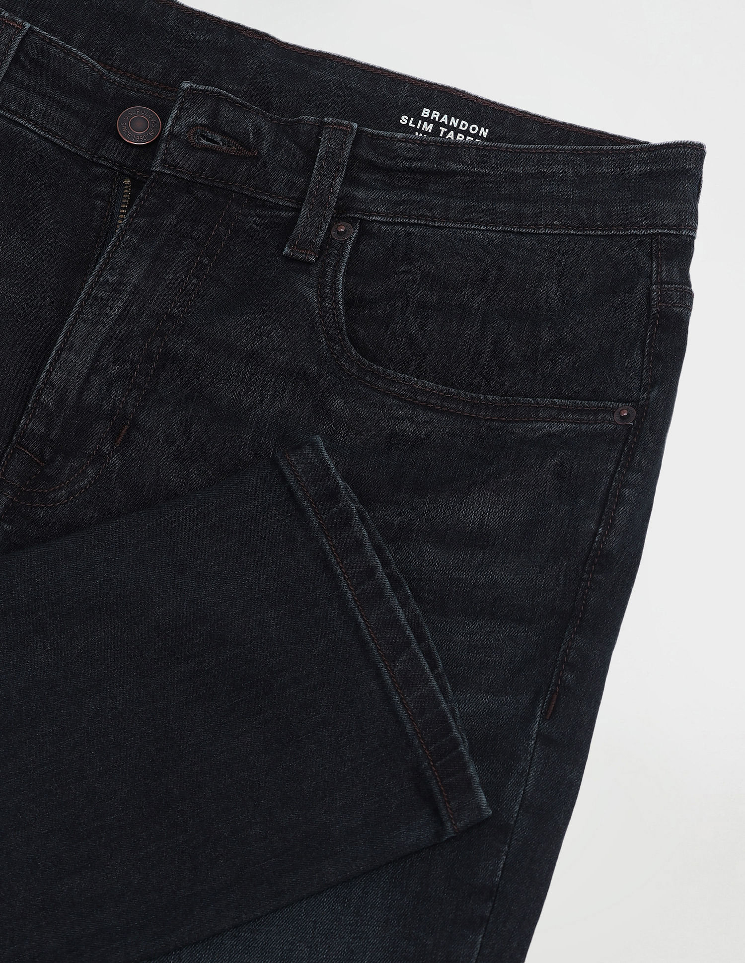Slim Tapered Fit Jeans - Image 2