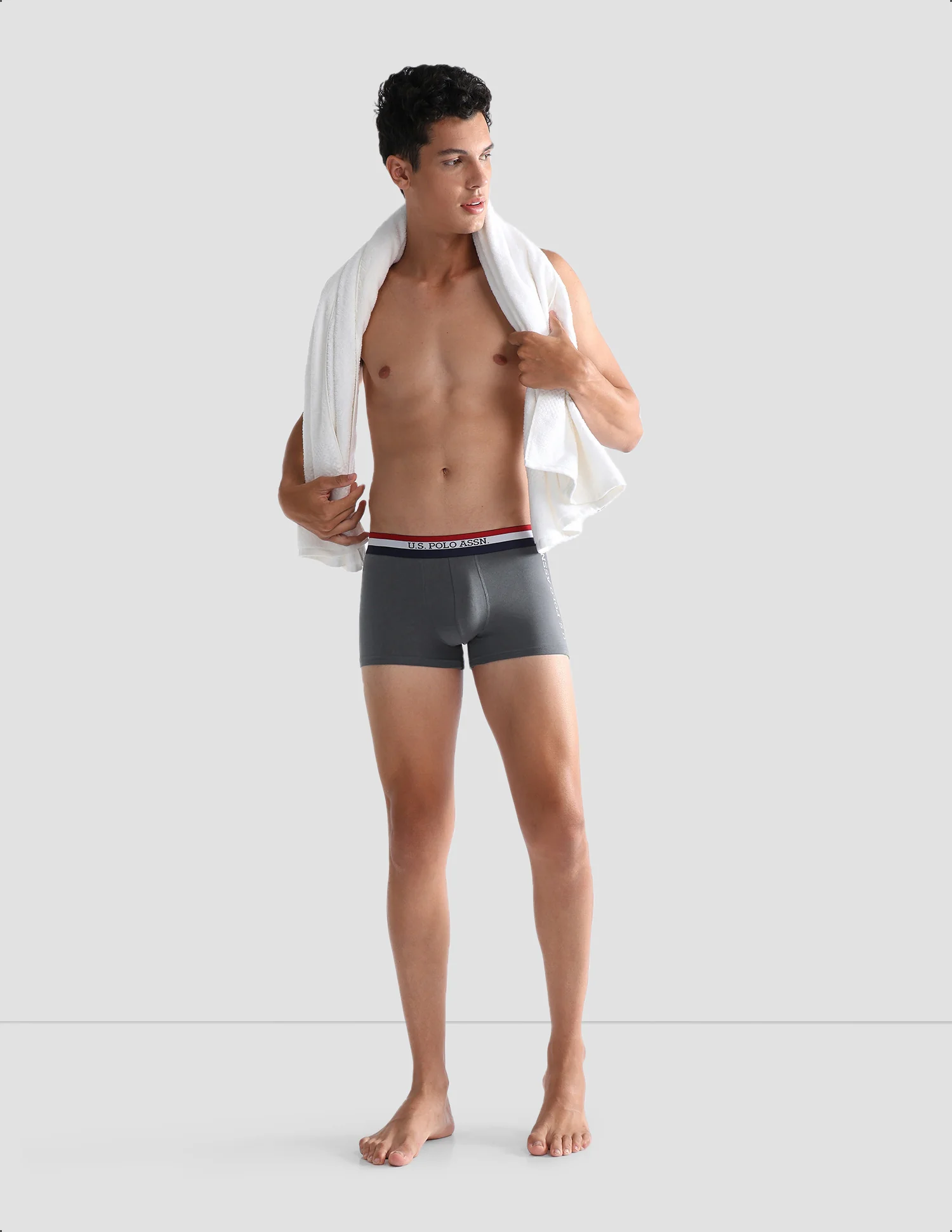 Solid Antibacterial ET002 Trunks - Pack Of 2 - Image 4