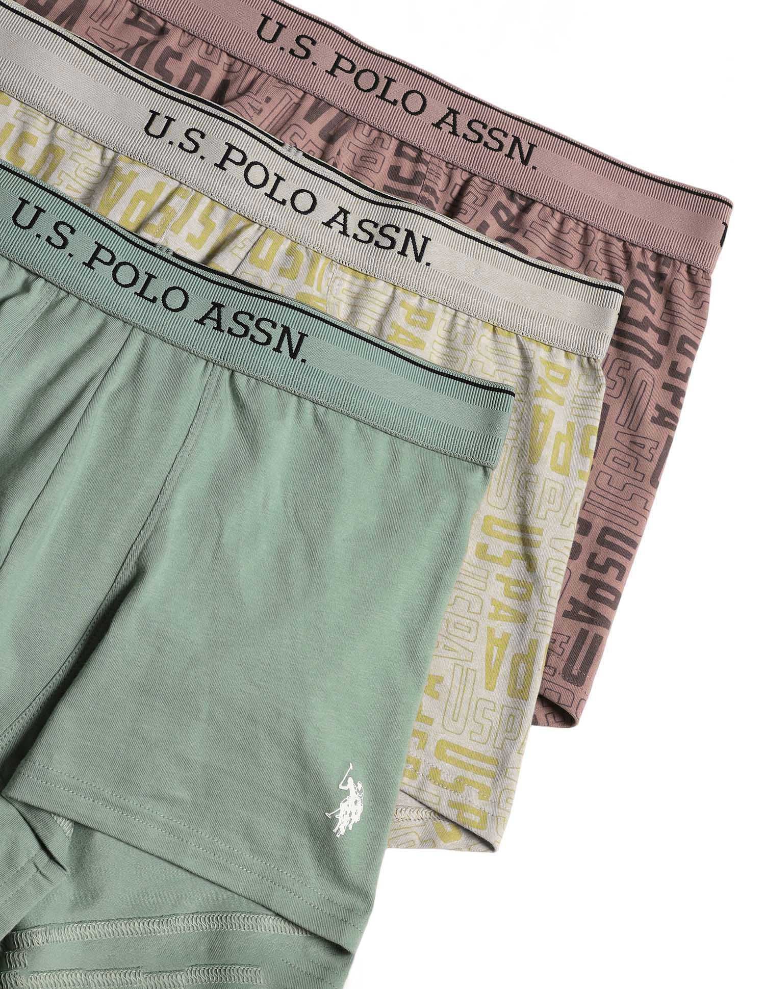 Solid Breathable OET17 Trunks - Pack Of 3 - Image 2