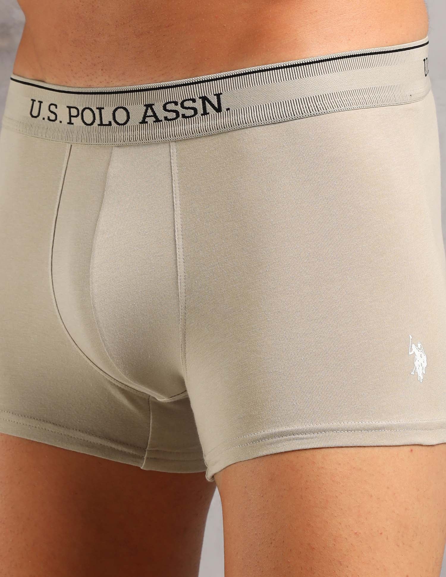 Solid Breathable OET17 Trunks - Pack Of 3 - Image 12