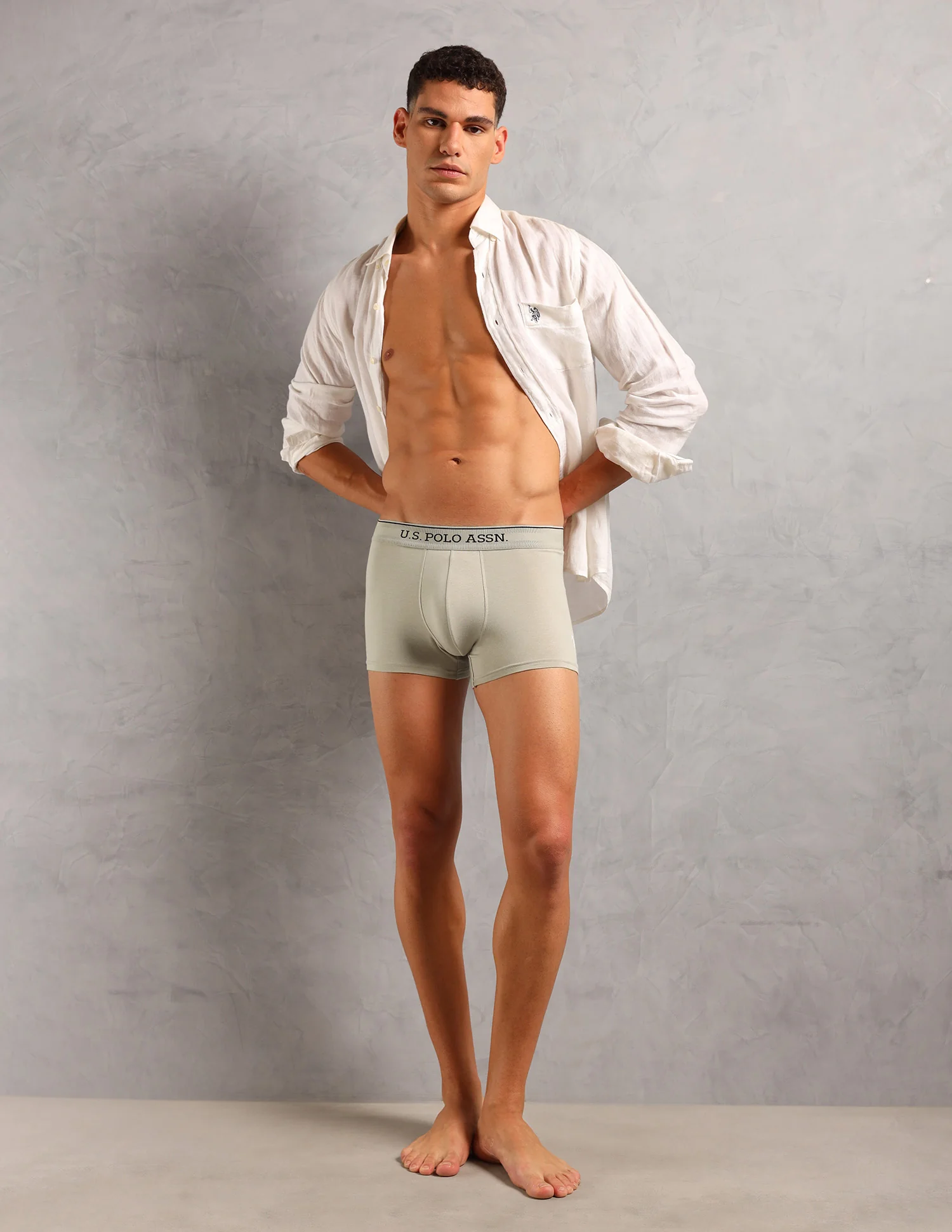 Solid Breathable OET17 Trunks - Pack Of 3 - Image 3