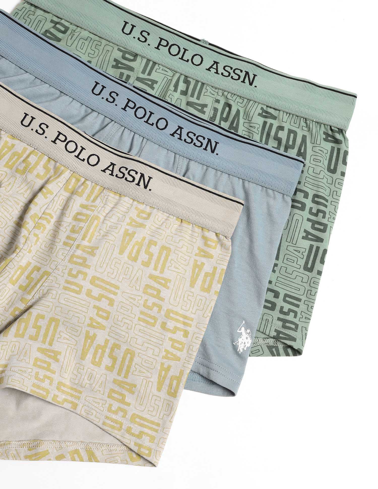 Solid Breathable OET17 Trunks - Pack Of 3 - Image 2
