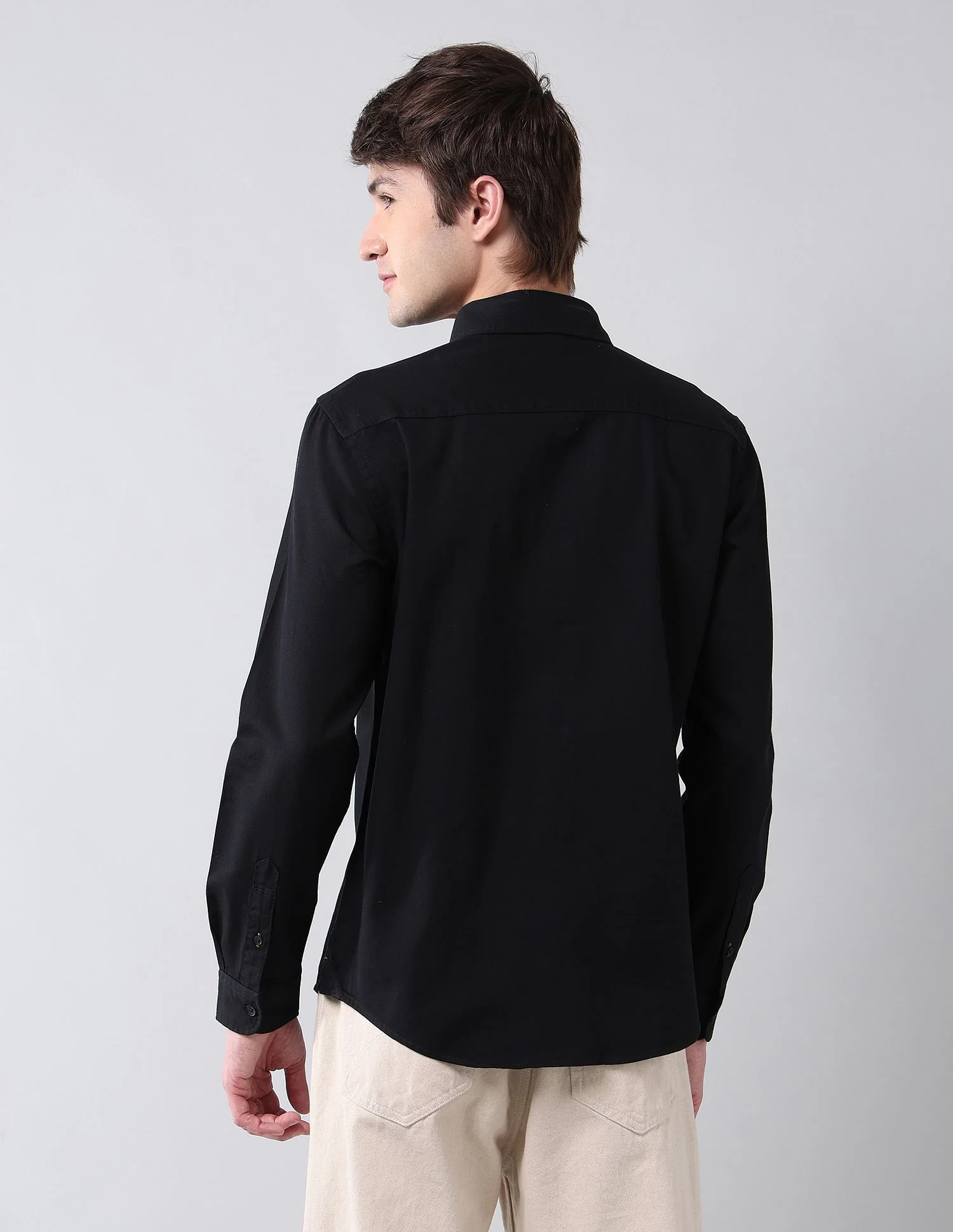 Solid Cavalry Twill Shirt - Image 5