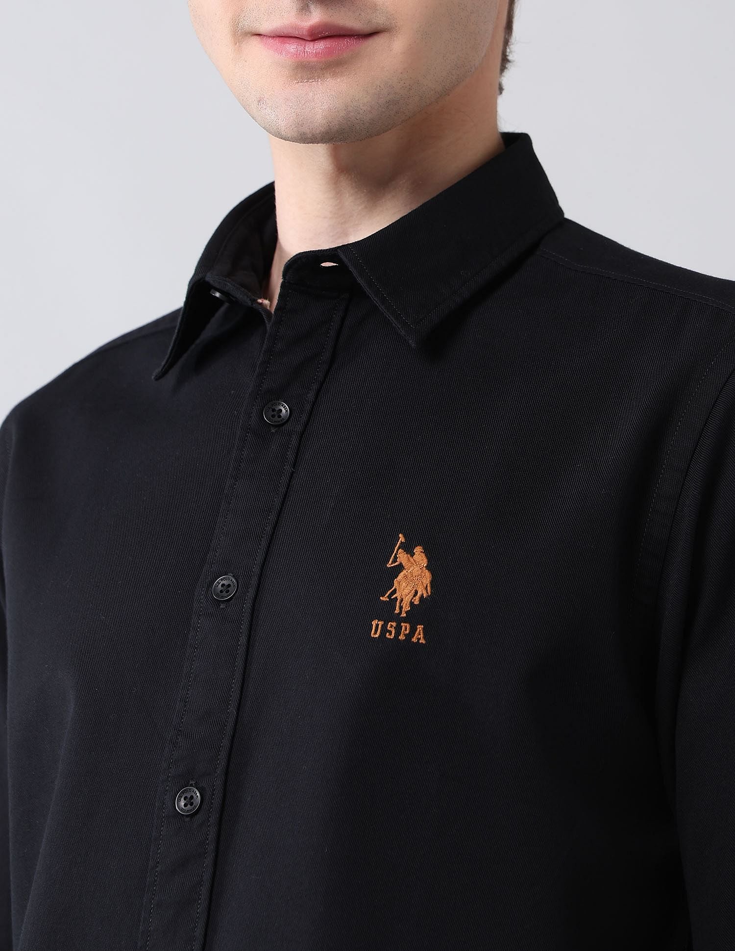 Solid Cavalry Twill Shirt - Image 7
