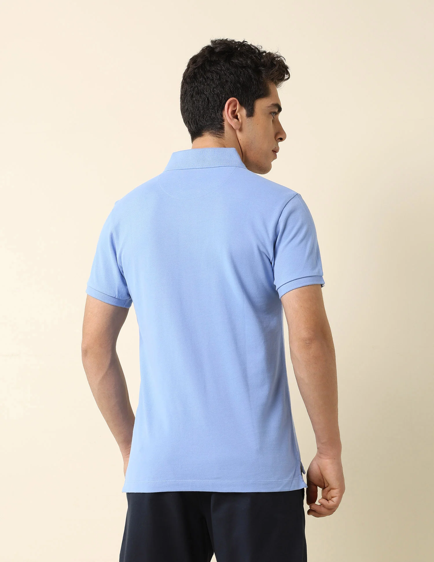 Solid Classic Polo Shirt - Image 5