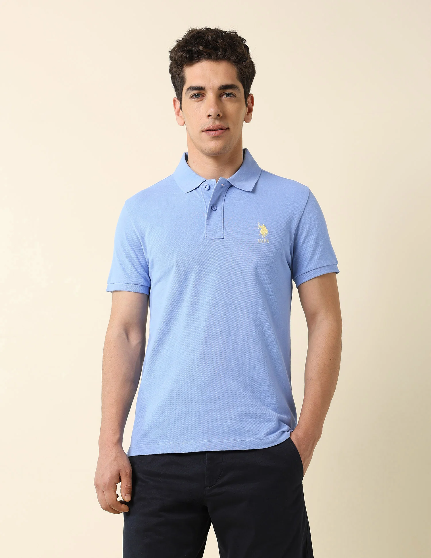 Solid Classic Polo Shirt - Image 6