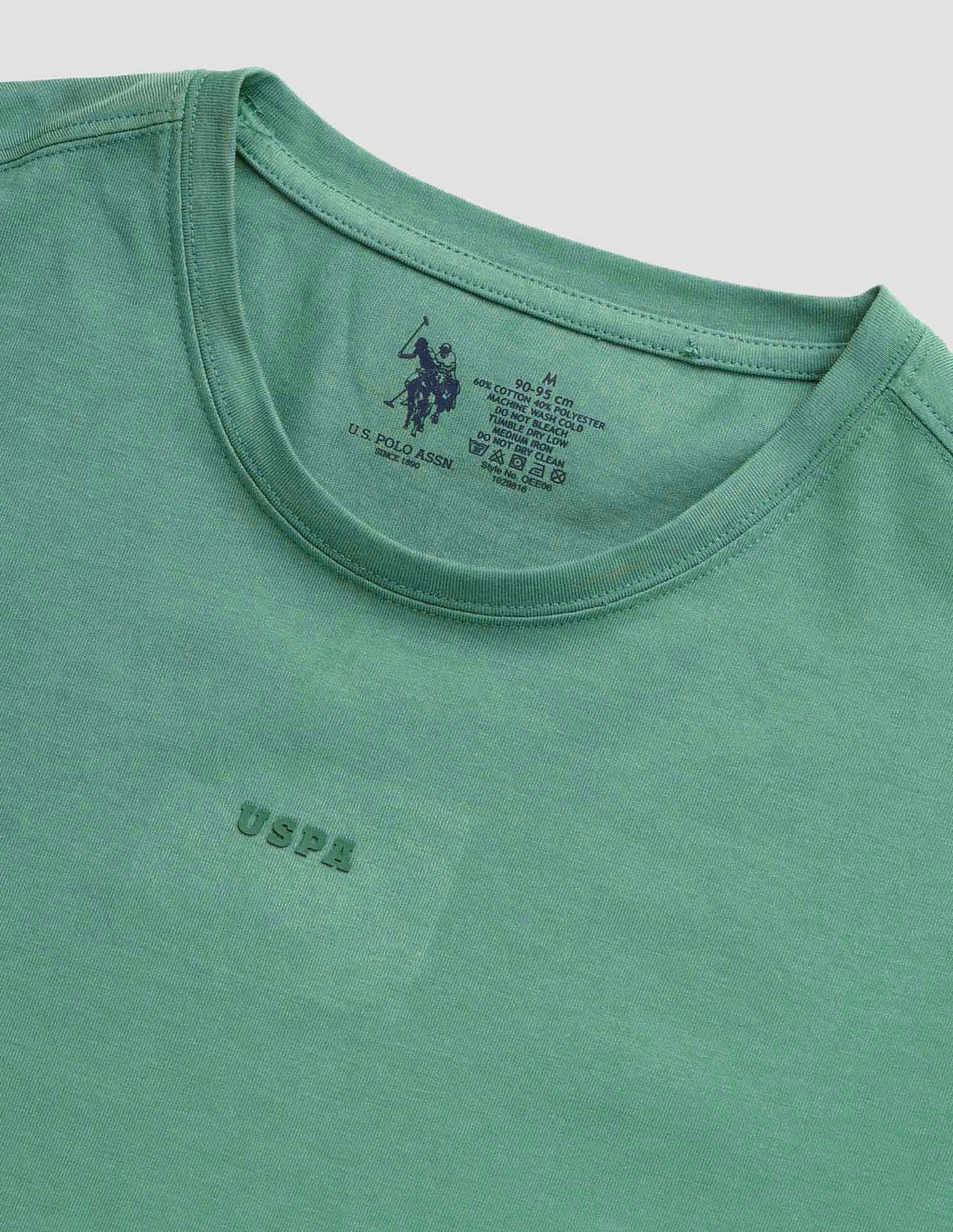 Solid Comfort Fit Loungewear T-Shirt - Image 9