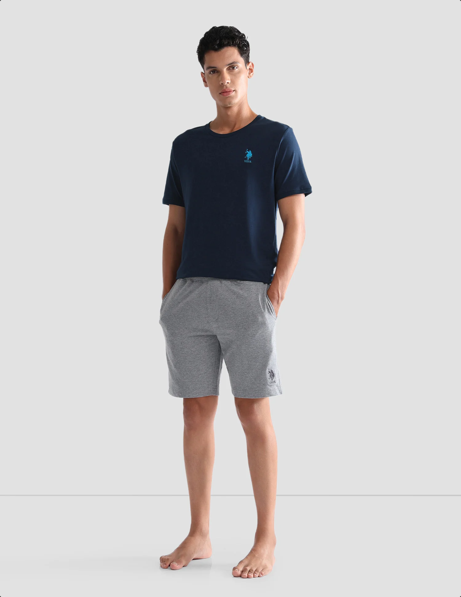 Solid Comfort Fit OEE10 Lounge T-Shirt - Pack Of 1 - Image 3