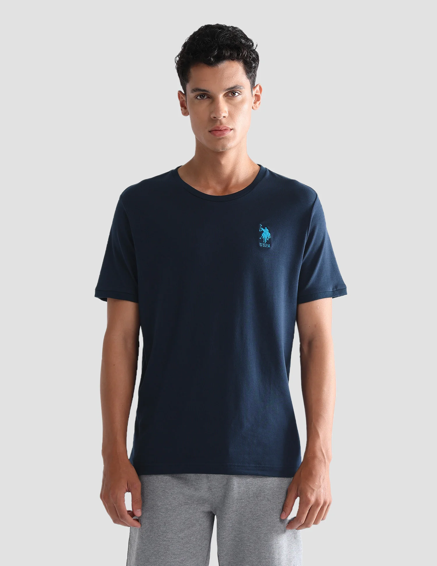 Solid Comfort Fit OEE10 Lounge T-Shirt - Pack Of 1 - Image 6
