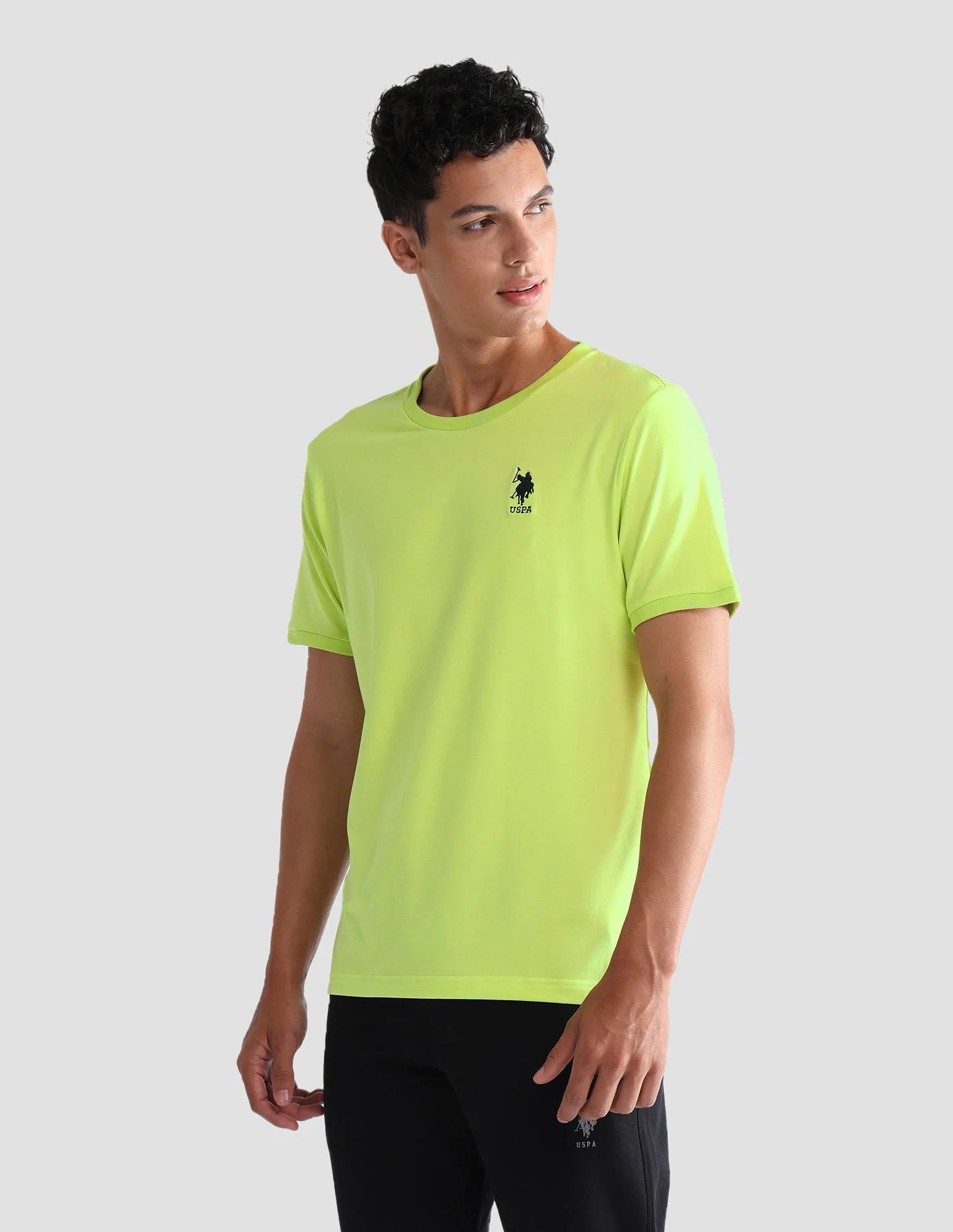 Solid Comfort Fit OEE10 Lounge T-Shirt - Pack Of 1 - Image 4